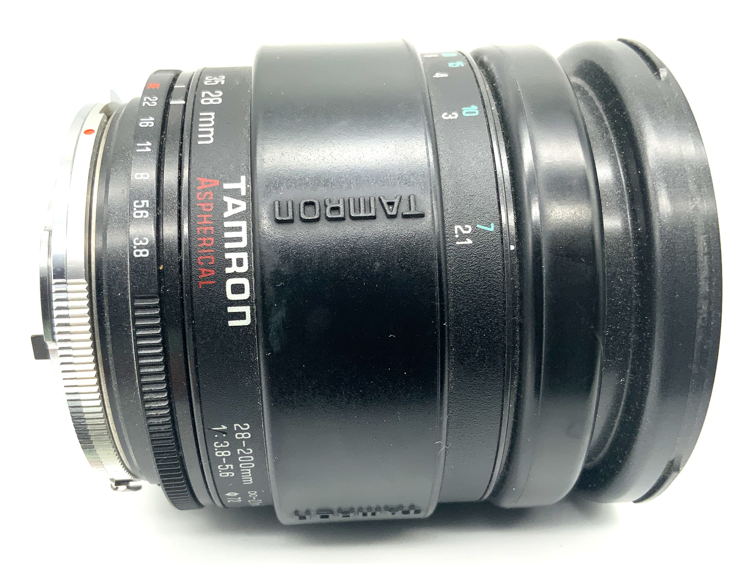 Tamron Aspherical 28-200mm 1:3.8-5.6 Objektiv Zoomobjektiv (Olympus OM)