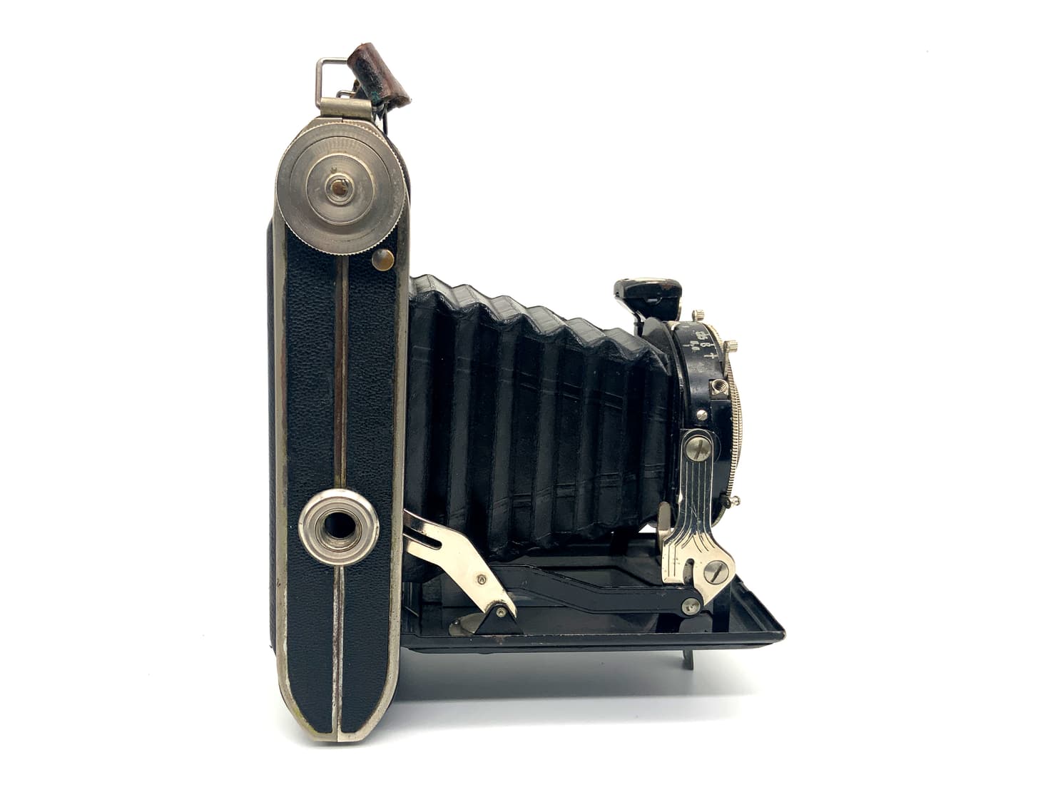 Erkania Luxus Nr. 562 Klappkamera mit Schneider-Kreuznach Radionar 1:4.5 10,5cm