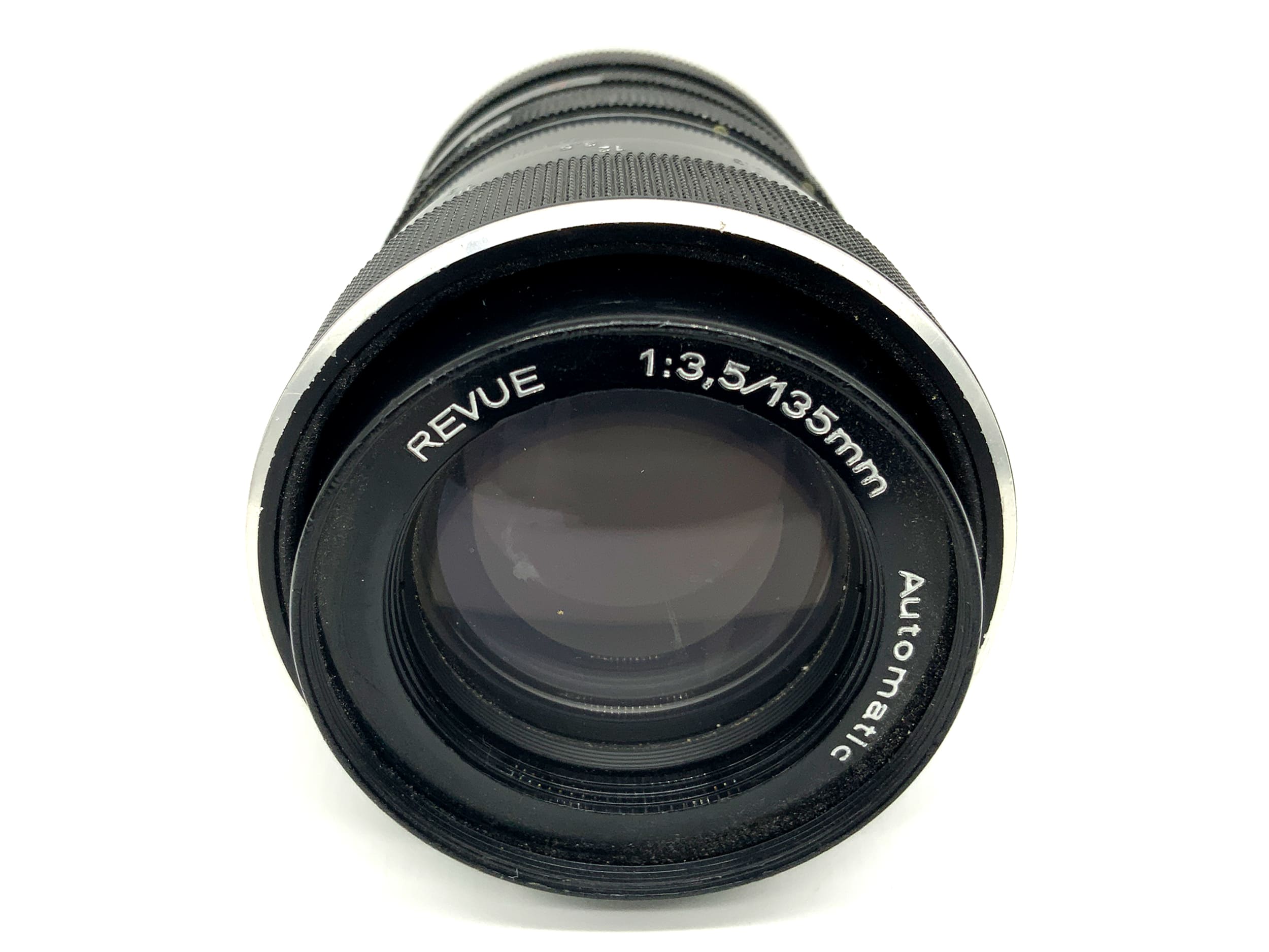 Revue Automatic 135mm 1:3.5 Objektiv Festbrennweite (M42) Nebel!