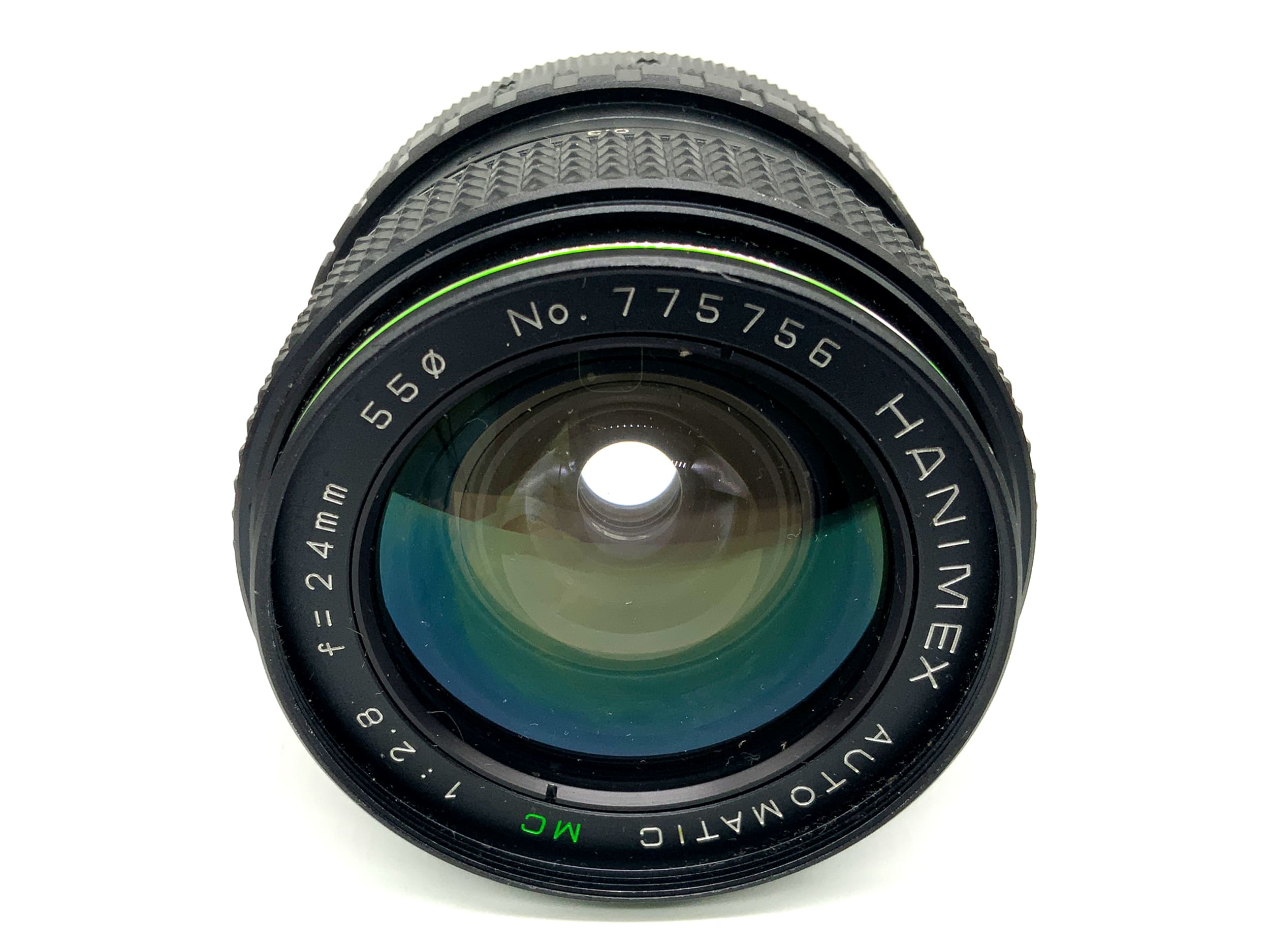 Hanimex Automatic MC 24mm 1:2.8 Objektiv Festbrennweite (Canon FD) Nebel!