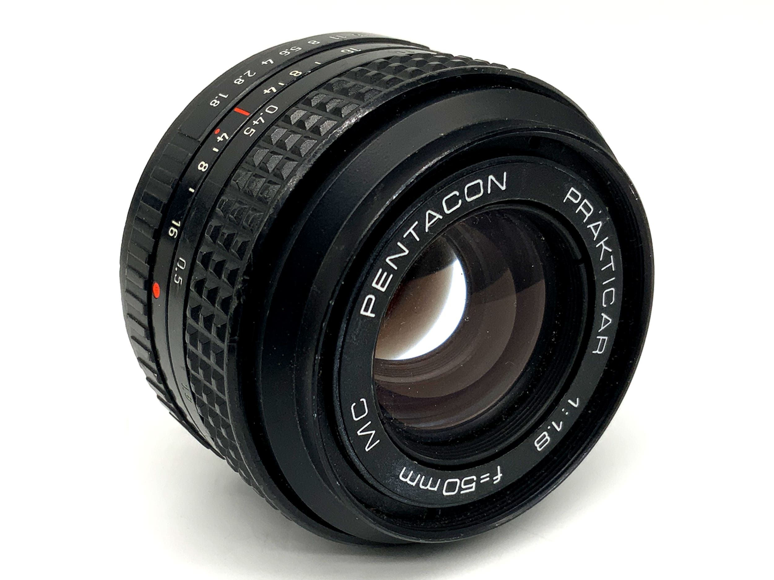 Pentacon Prakticar MC 50mm 1:1.8 Objektiv Festbrennweite (Praktica B) Nebel!