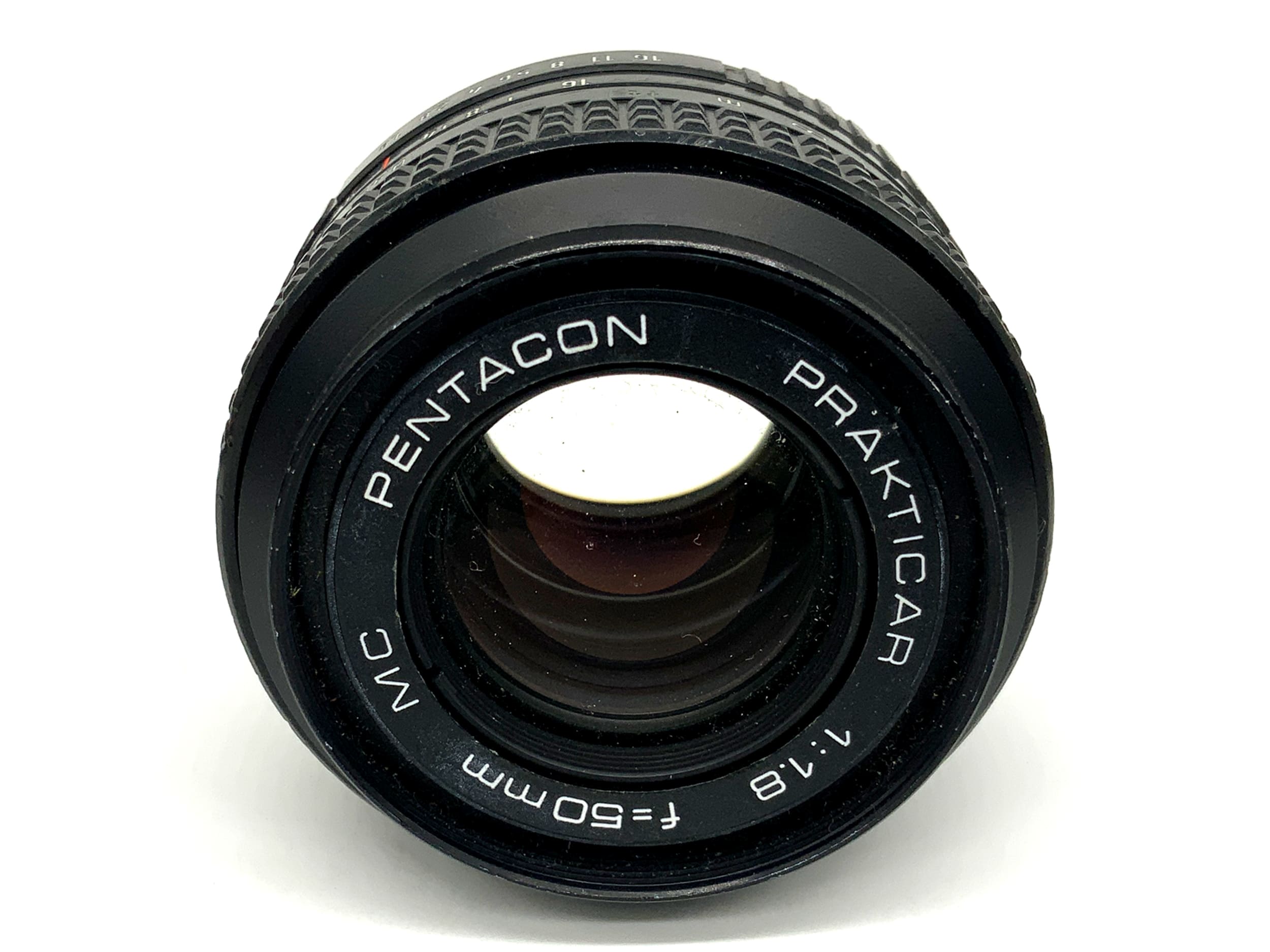 Pentacon Prakticar MC 50mm 1:1.8 Objektiv Festbrennweite (Praktica B) Nebel!