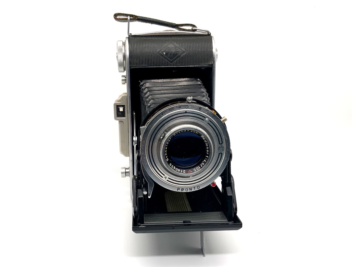 Agfa Billy Record Klappkamera mit Schneider-Kreuznach Radionar 105mm 1:4.5