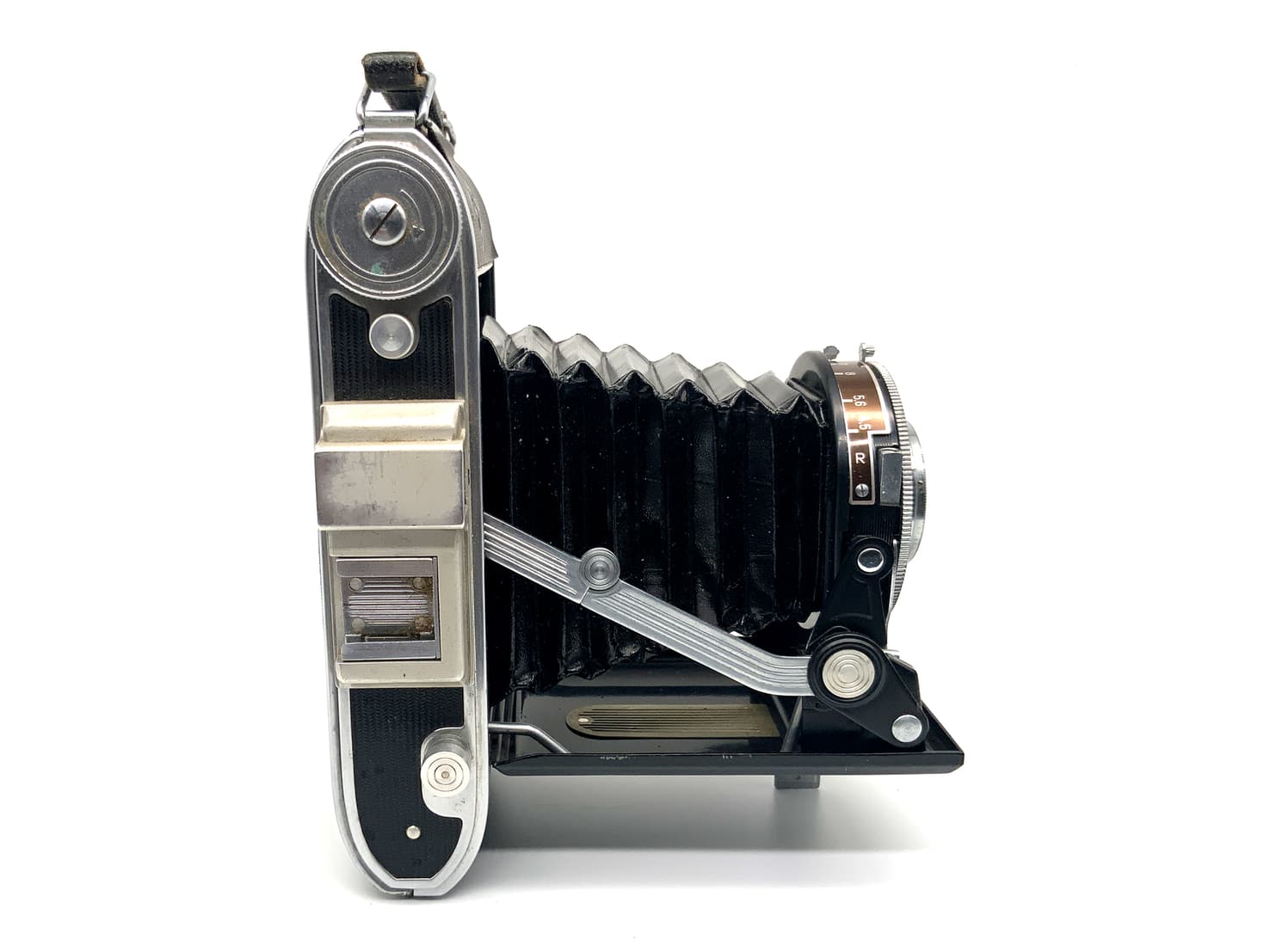 Agfa Billy Record Klappkamera mit Schneider-Kreuznach Radionar 105mm 1:4.5