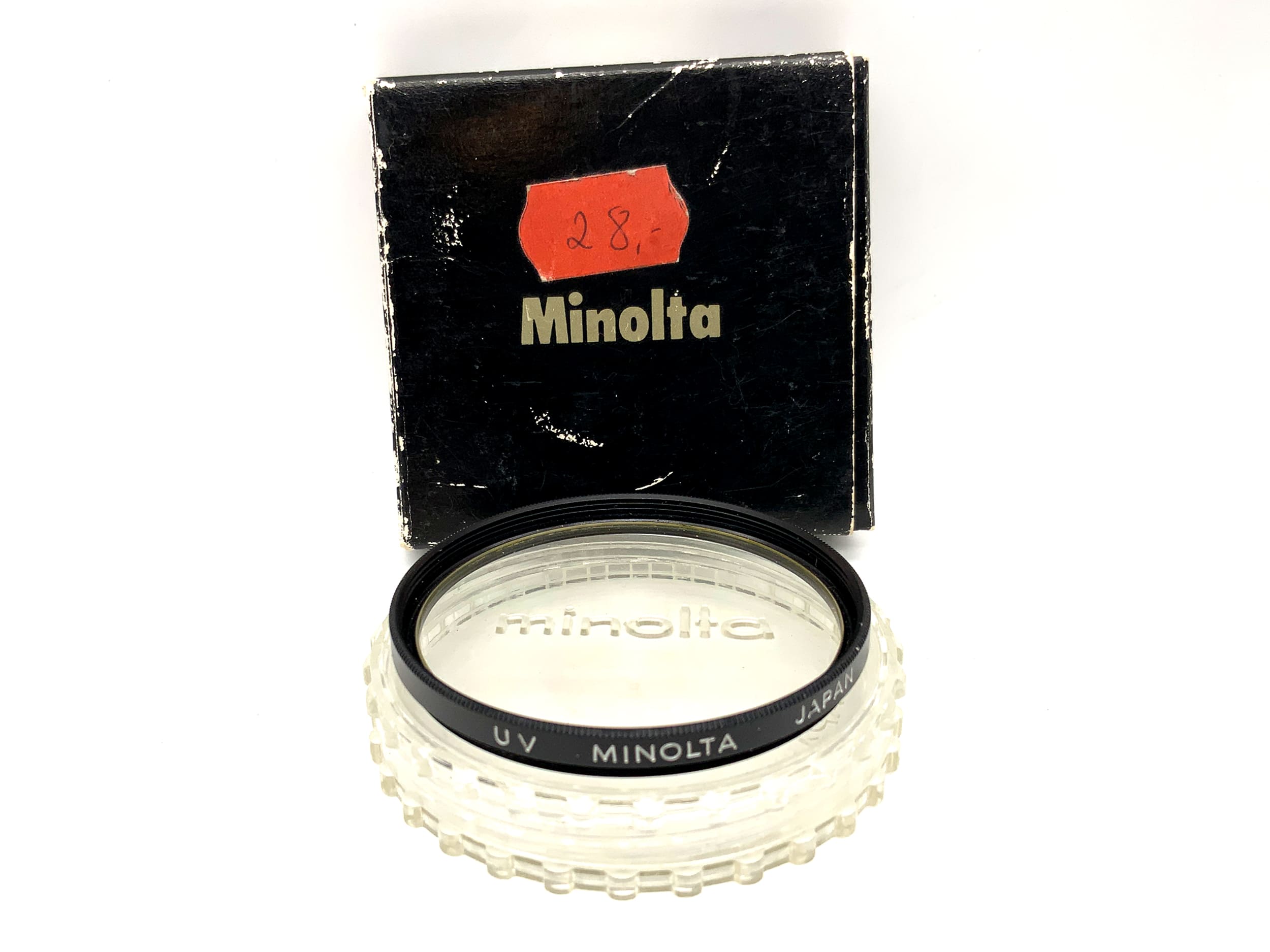 Filtre UV Minolta F49NB dans son emballage d'origine, filetage circulaire de 49 mm