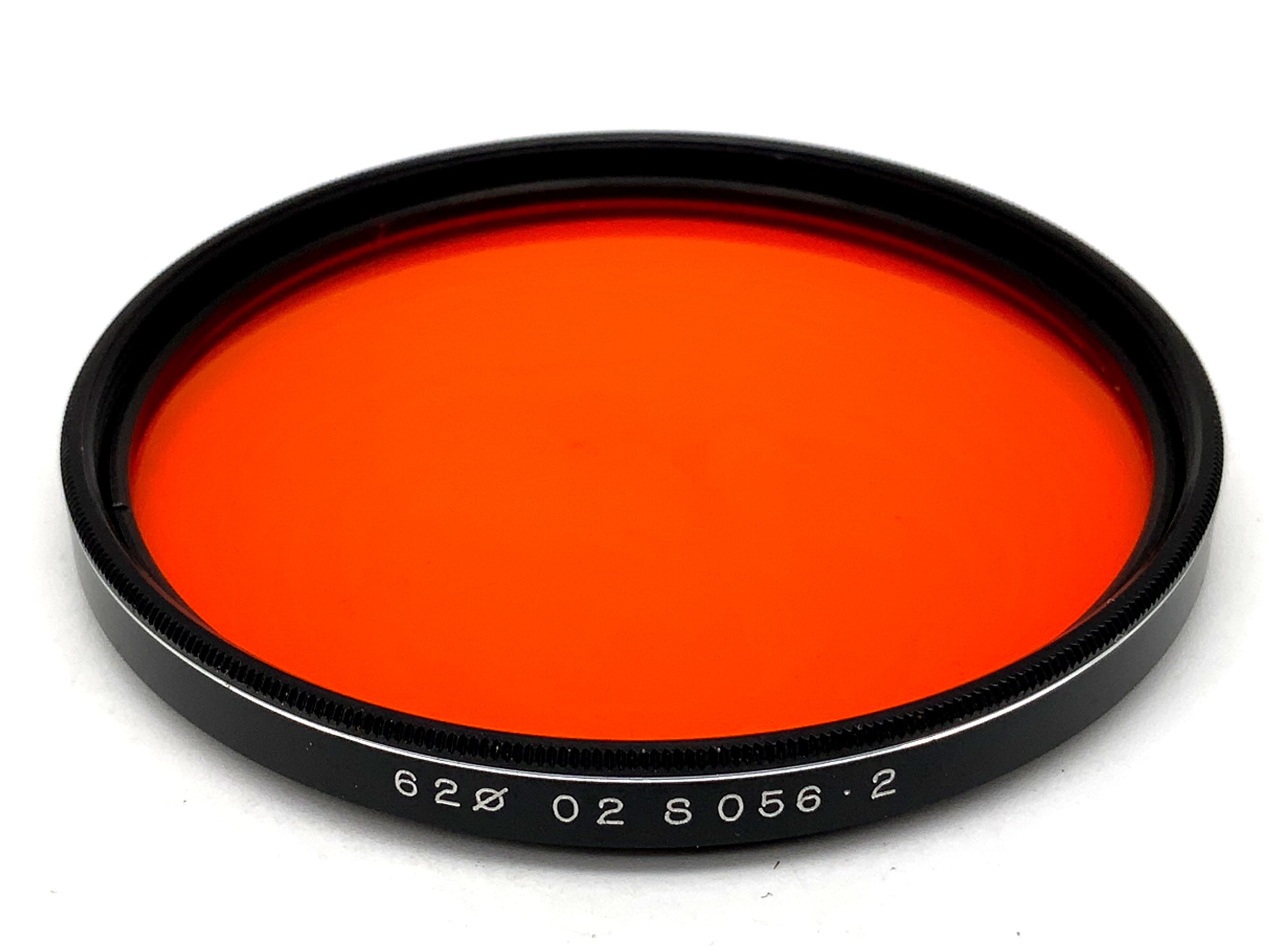 Filtre orange Mamiya 02 S056-2, filetage circulaire de 62 mm