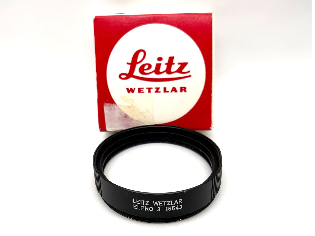 Objectif macro Leica Leitz Elpro 3 16543 dans son emballage d'origine, filetage pour filtre 55 mm