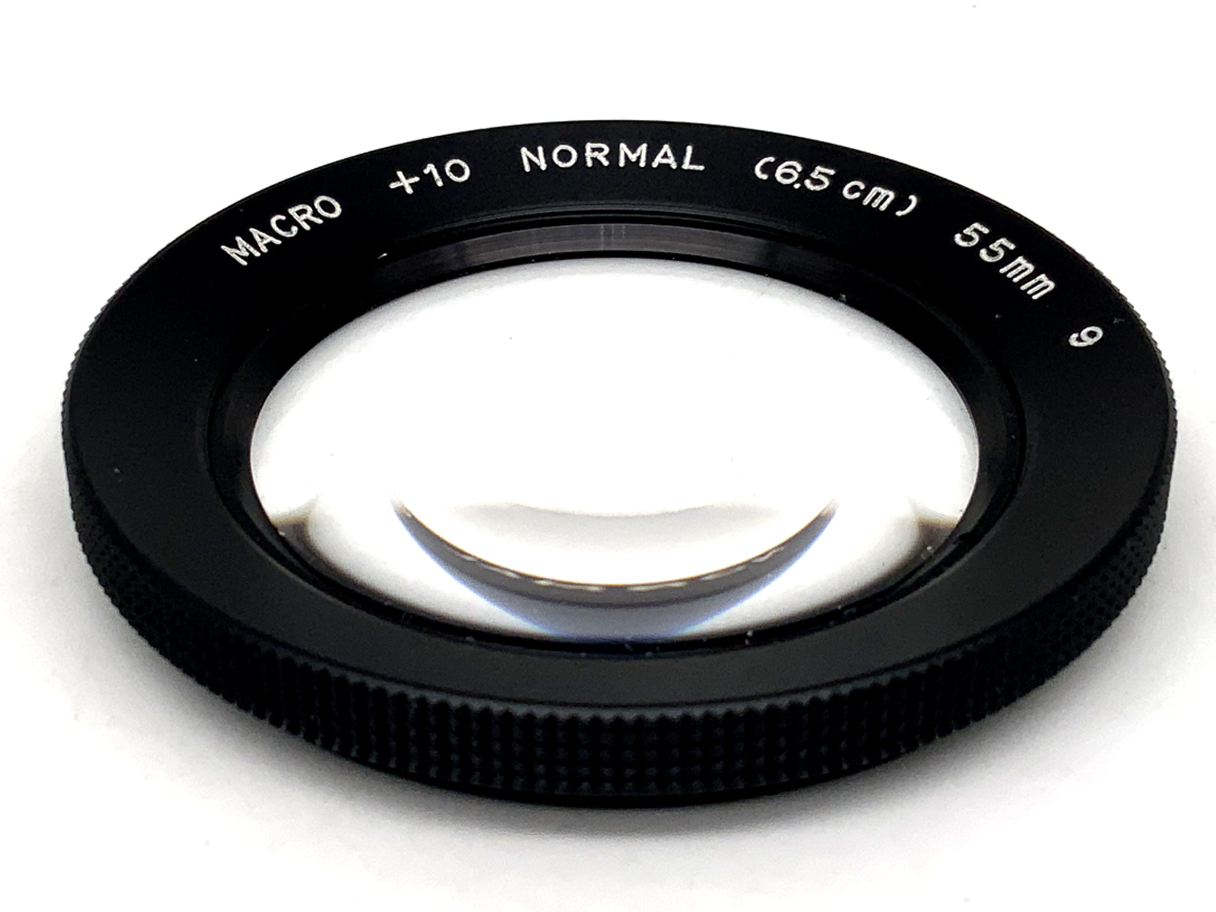 Objectif macro +10 Normal (6,5 cm) 9 filtres Filetage pour filtre circulaire de 55 mm