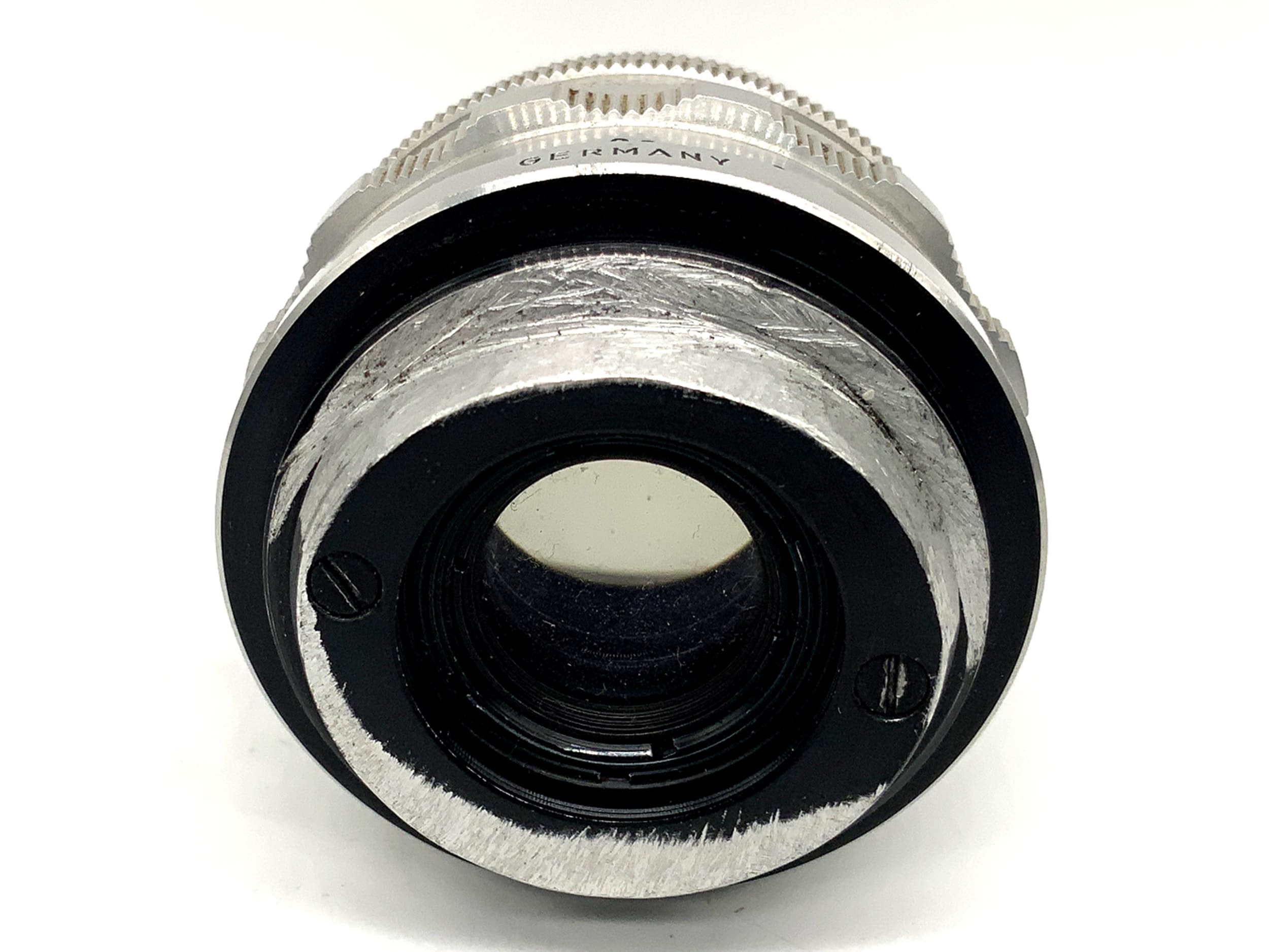 Carl Zeiss Jena Tessar 50mm 1:2,8 Objektiv Pilz! Festbrennweite (EXA)