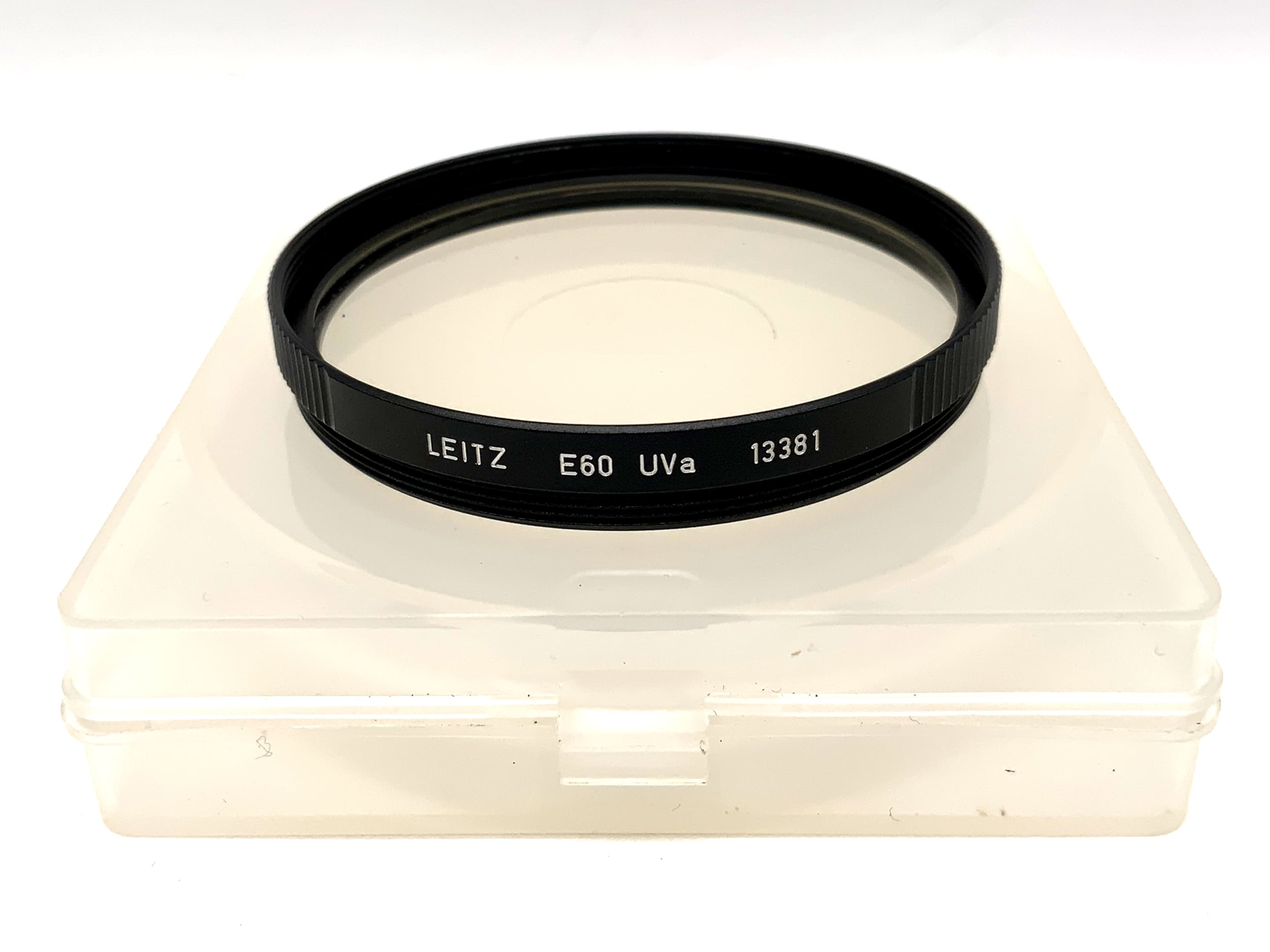 Leica Leitz UV E60 Uva 13381 in case, 60mm circular filter thread