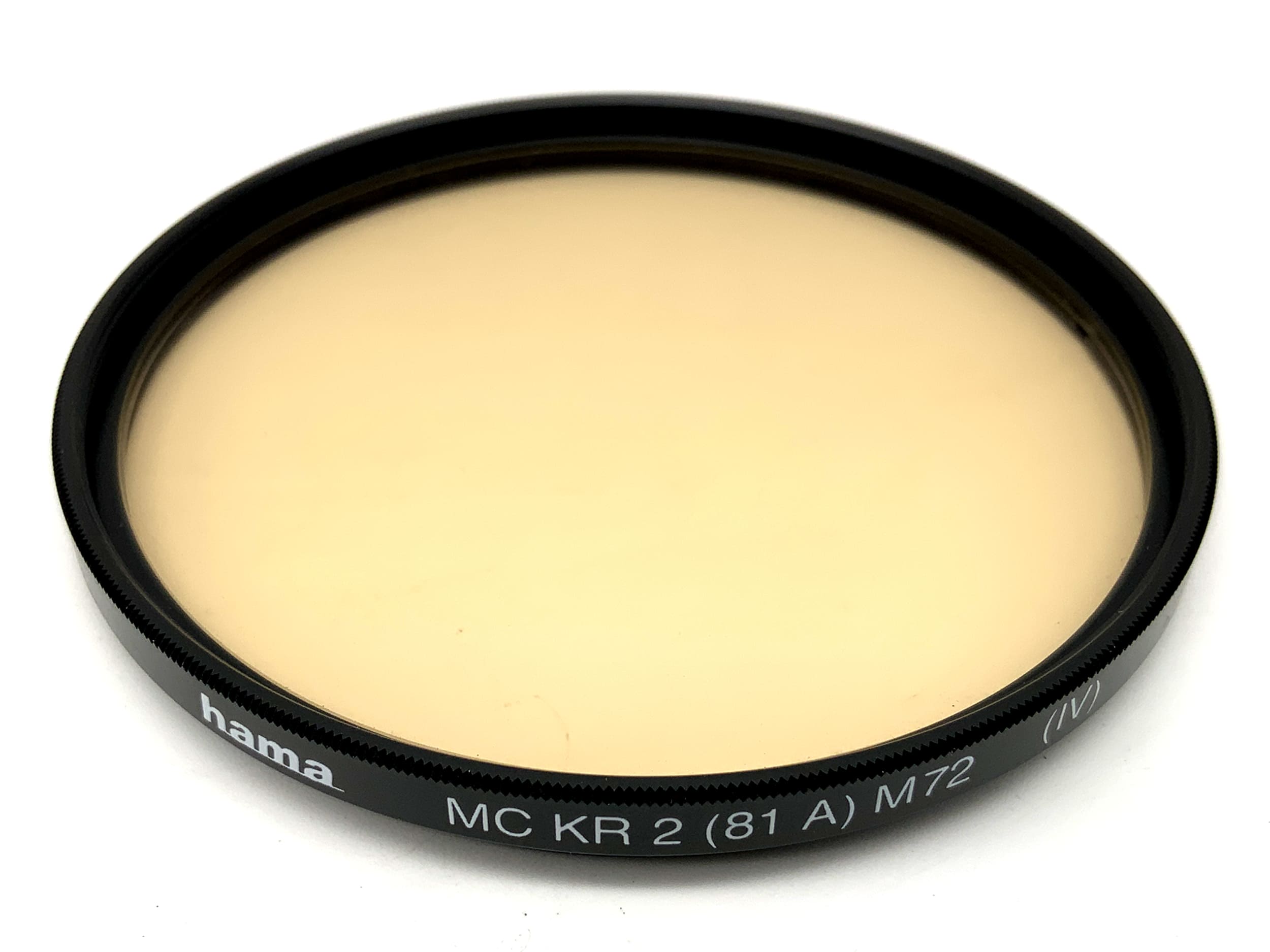 Hama Korrekturfilter MC KR 2 (81 A) M72 (IV) Filter 72mm Kreisförmig