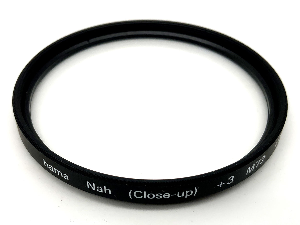Hama Nahlinse Close-Up +3 M72 (XXII) Filter 72mm Kreisförmig Filtergewinde