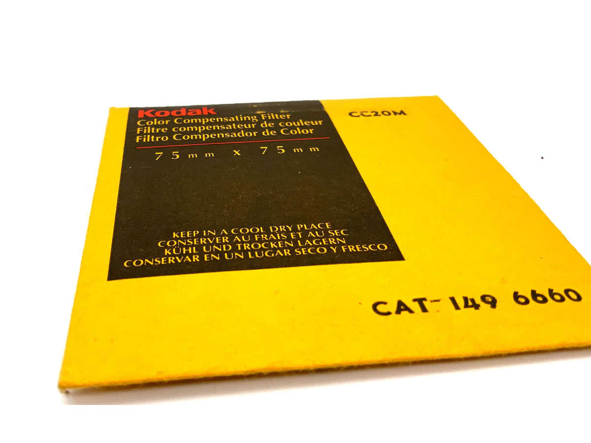 Kodak CC20M Color Compensating Filter Filter 75mm x 75mm Rectangular