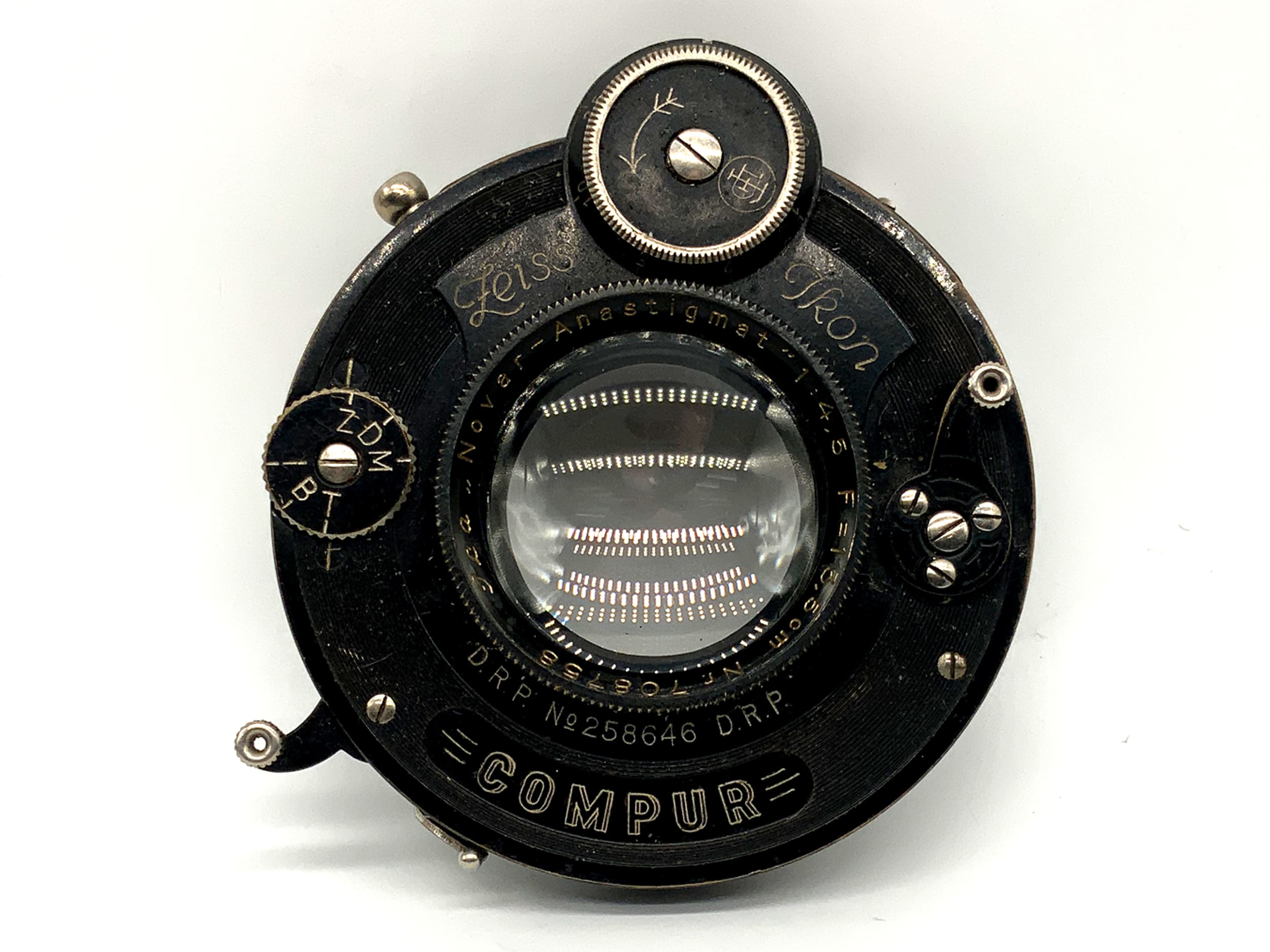 ICA Novar-Anastigmat 13,5cm 1:4.5 Objektiv für Plattenkamera (39mm Gewinde)