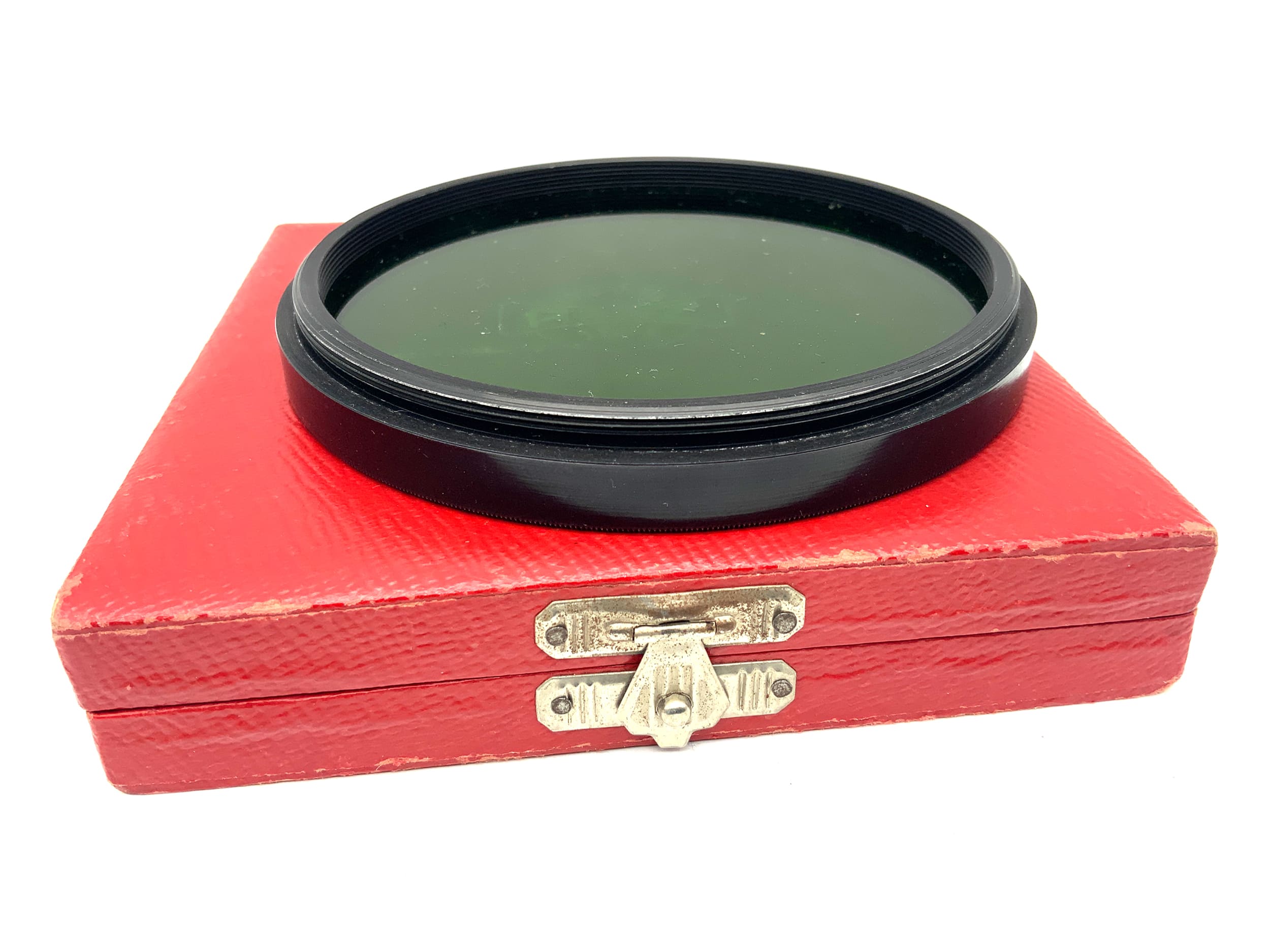 Arnz Jena Green Color Filter in Original Packaging Pentacon Six Filter 95mm Circular