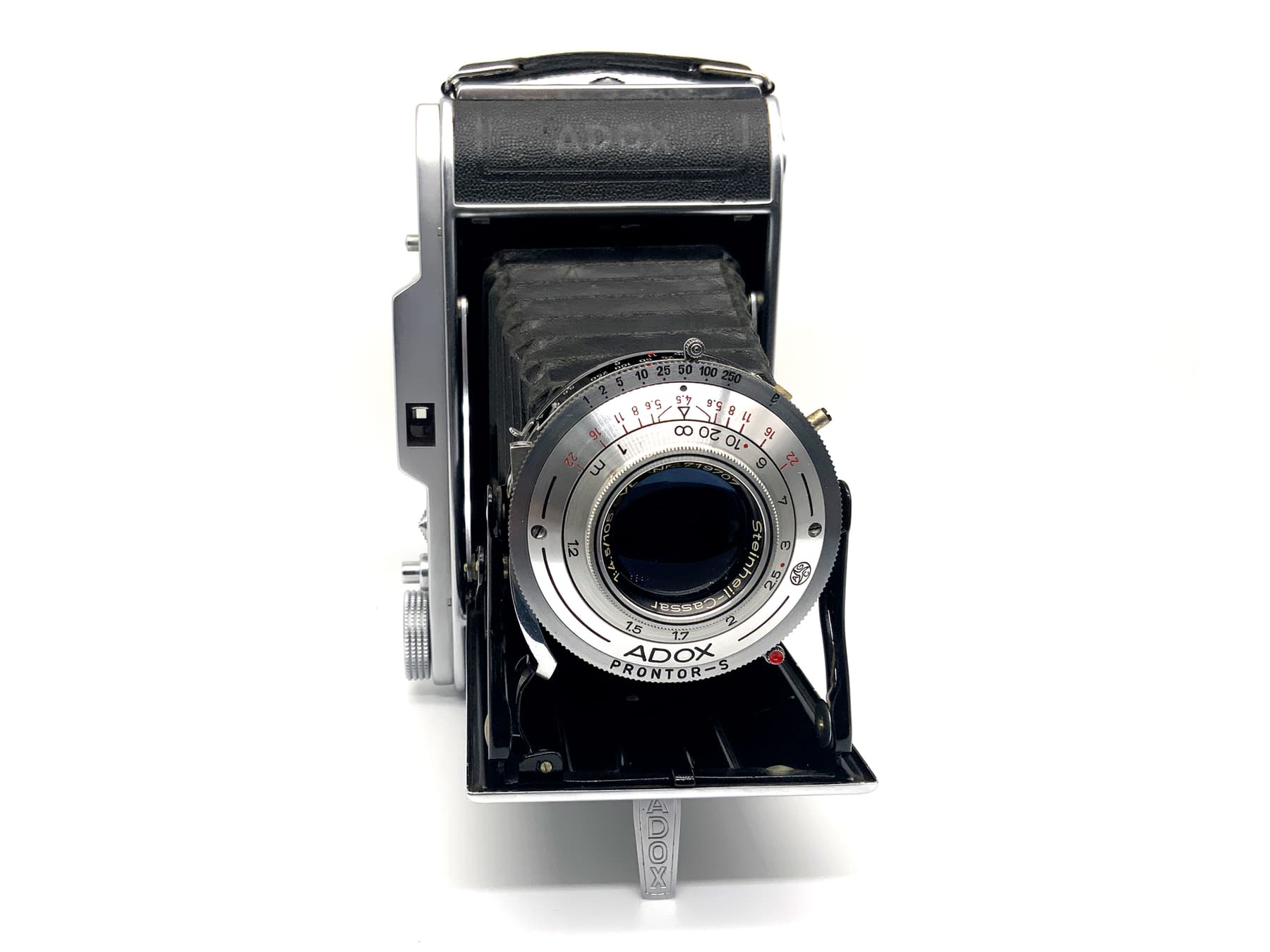ADOX Sport Klappkamera mit Steinheil-Cassar 105mm 1:4.5 VL Analogkamera