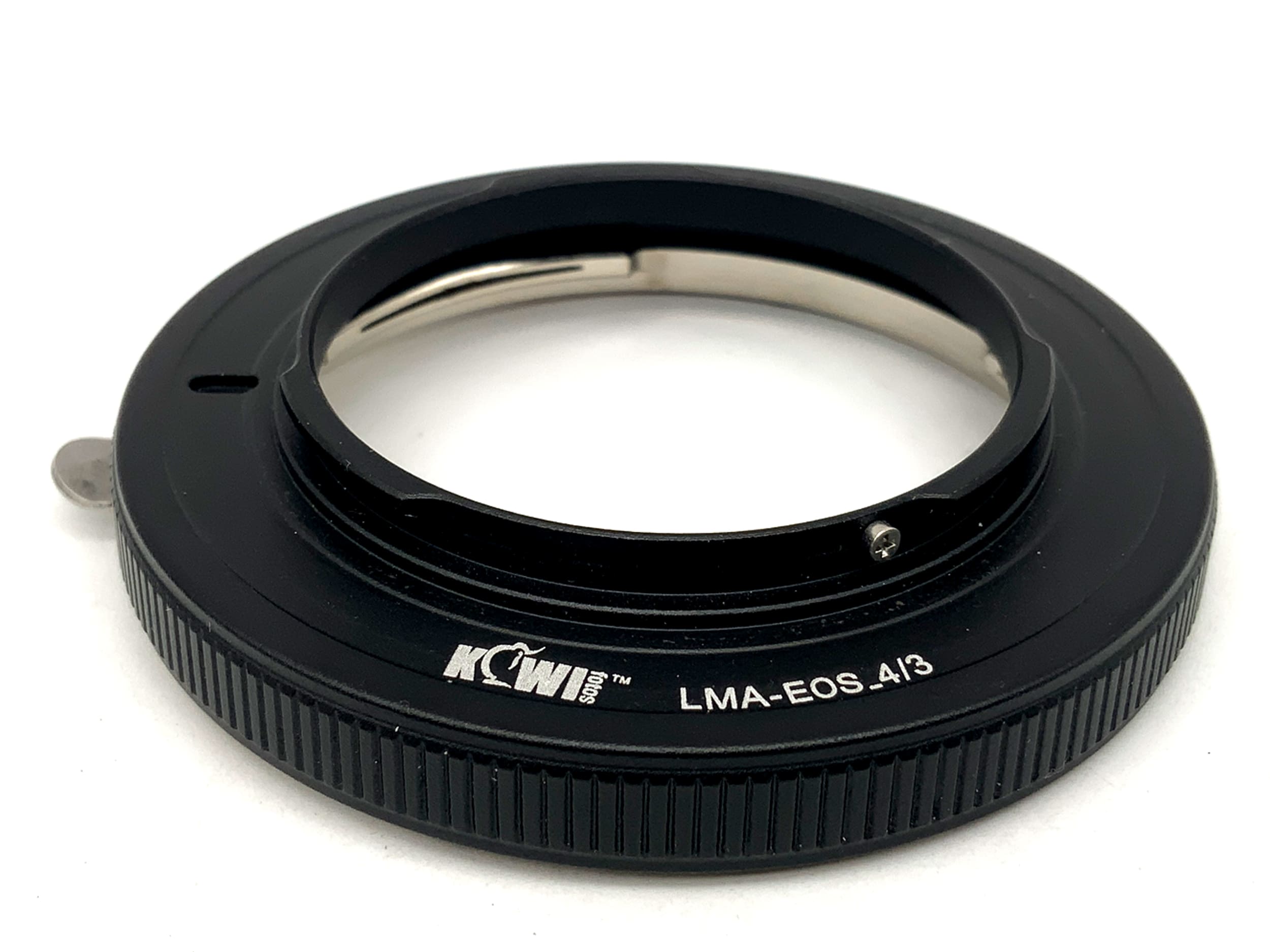 Adaptateur d'objectif Kiwi LMA-EOS_4/3 (Canon EF -> 4/3)