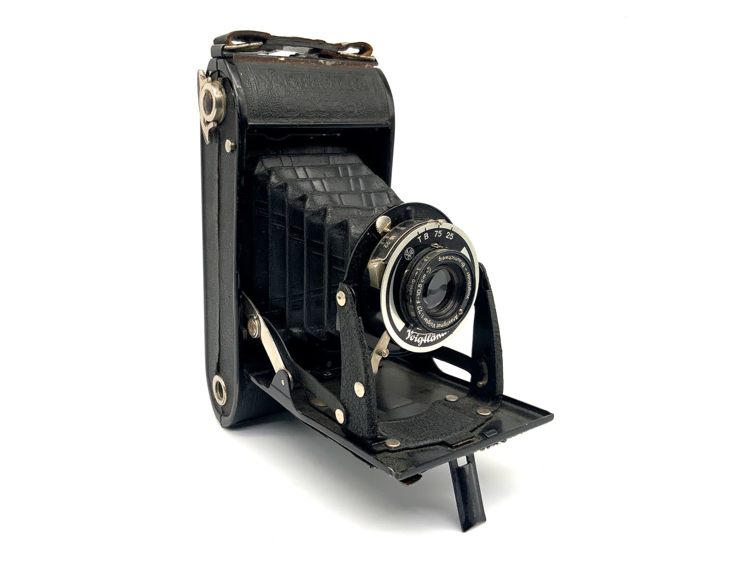 Voigtländer Bessa Klappkamera mit Anastigmat Voigtar 1:7.7 F10,5cm Analogkamera