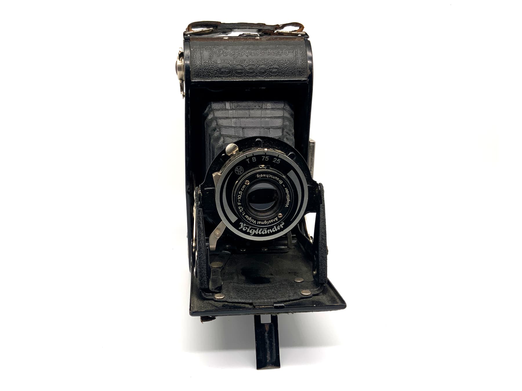 Voigtländer Bessa Klappkamera mit Anastigmat Voigtar 1:7.7 F10,5cm Analogkamera
