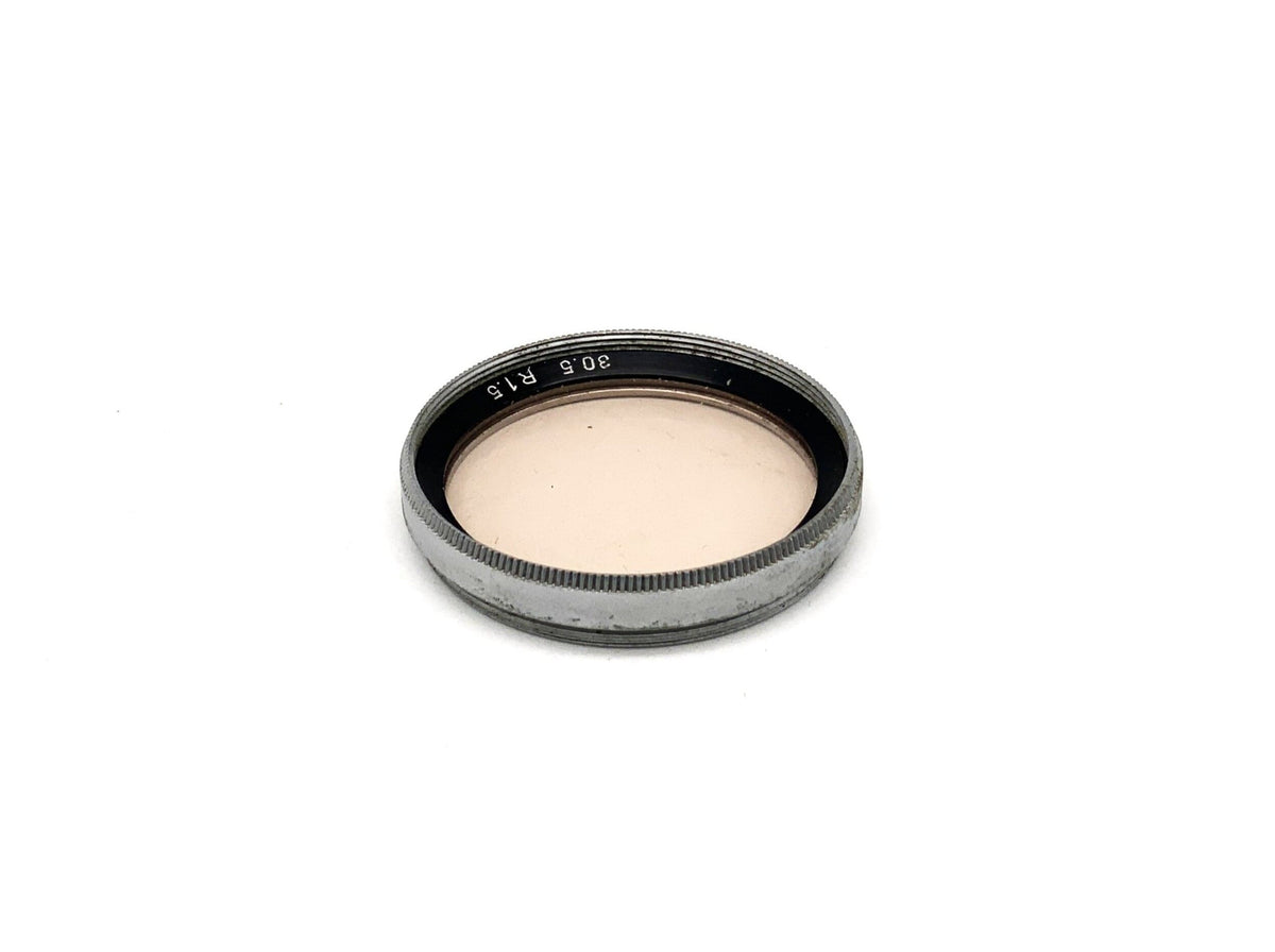 Filtre correcteur B+W R1.5, filetage circulaire de 30,5 mm