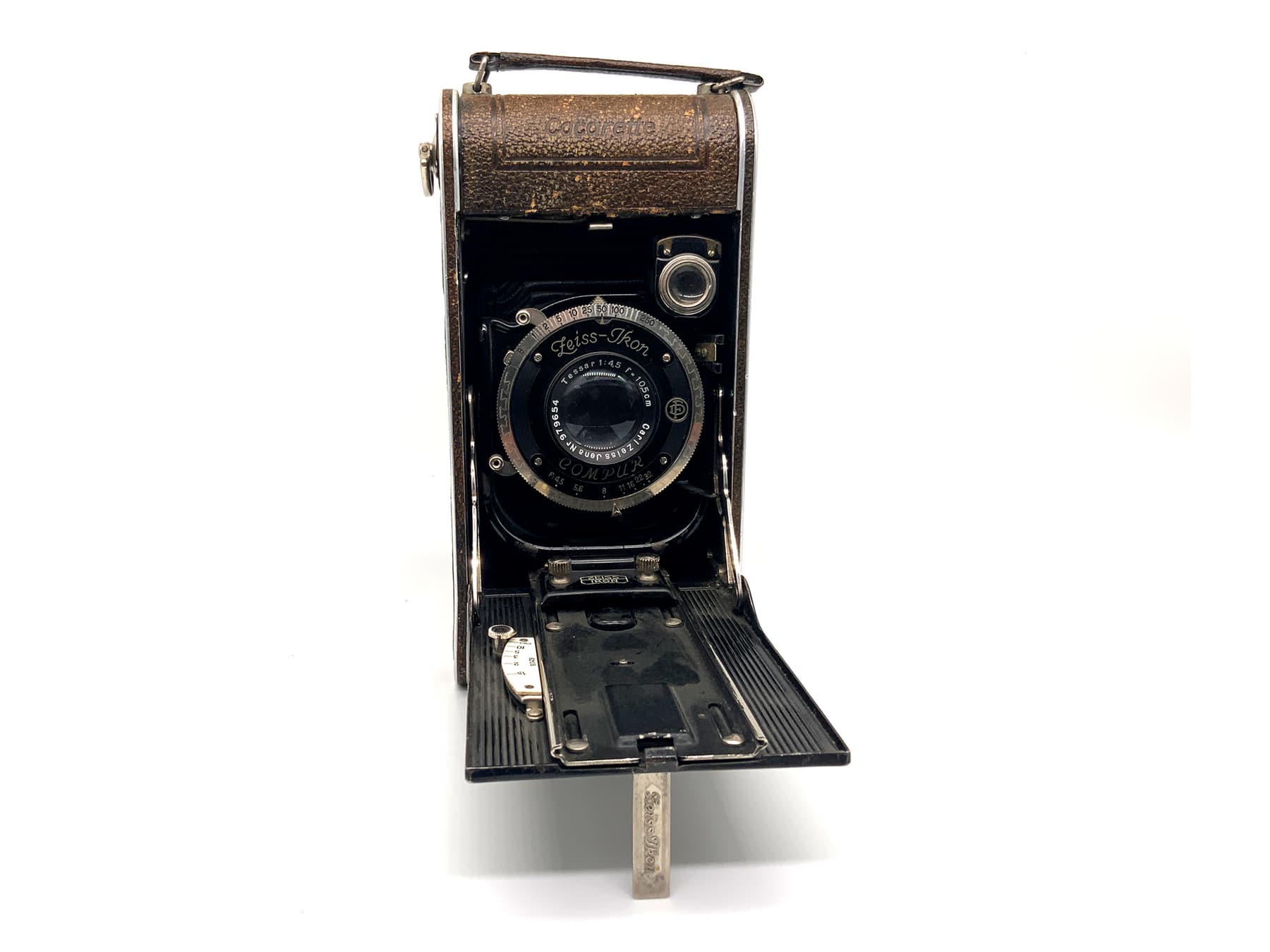 Zeiss Ikon Cocarette 519/2 Klappkamera mit Carl Zeiss Tessar 1:4.5 f=10,5cm