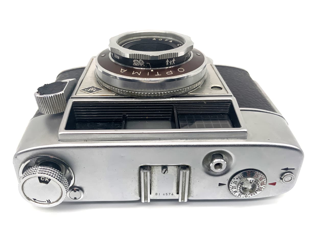 Agfa Optima Compur Sucherkamera mit Color Apotar S Kompaktkamera Analogkamera