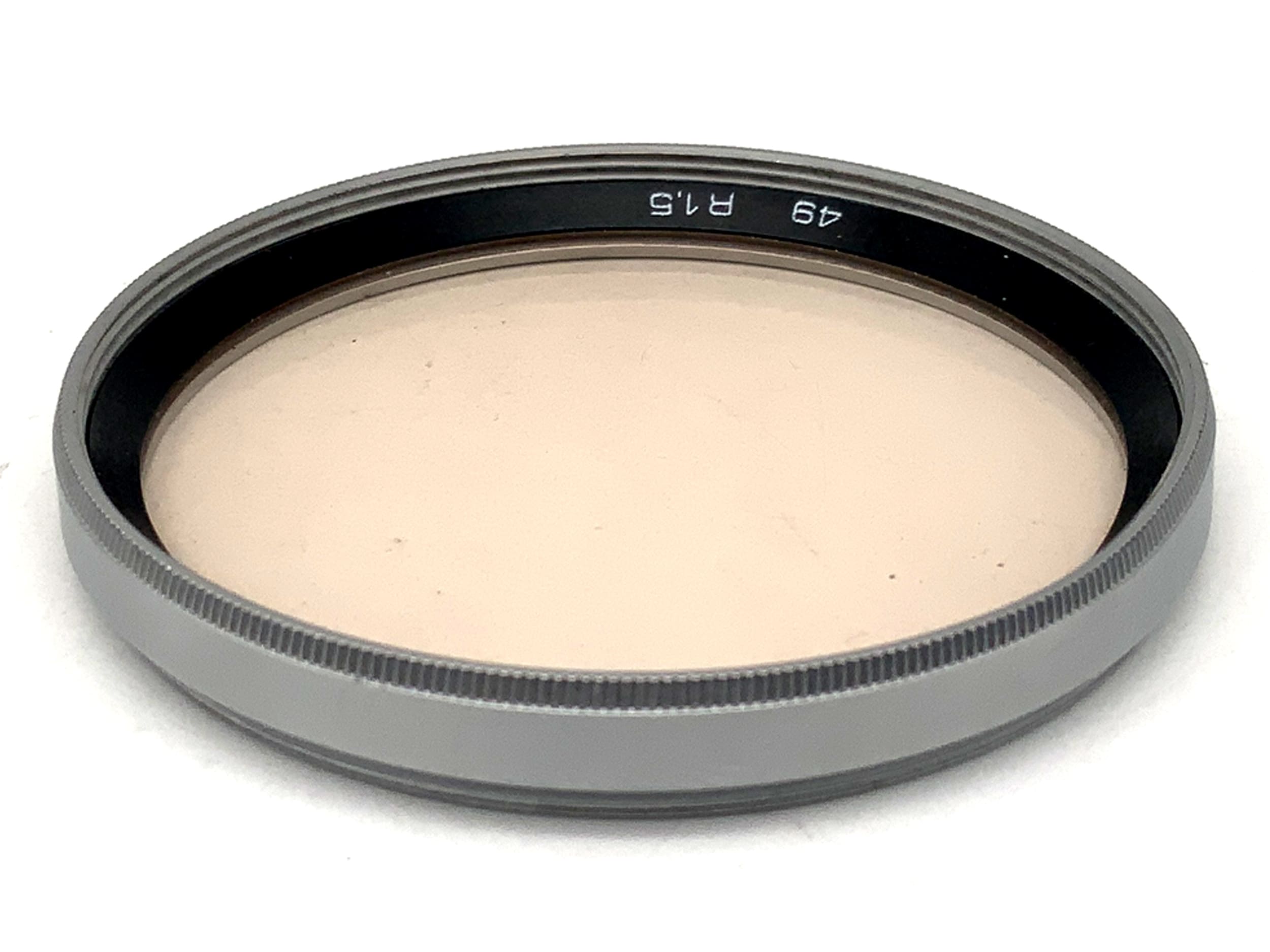 B+W Correction Filter R1.5 Silver Filter 49mm Circular Filter Thread