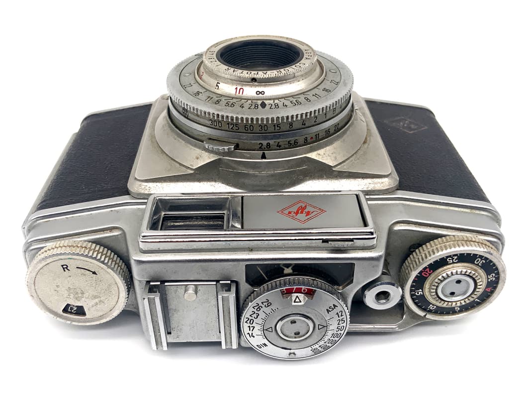 Agfa Silette-L Sucherkamera mit Color Apotar 45mm 1:2.8 Analogkamera
