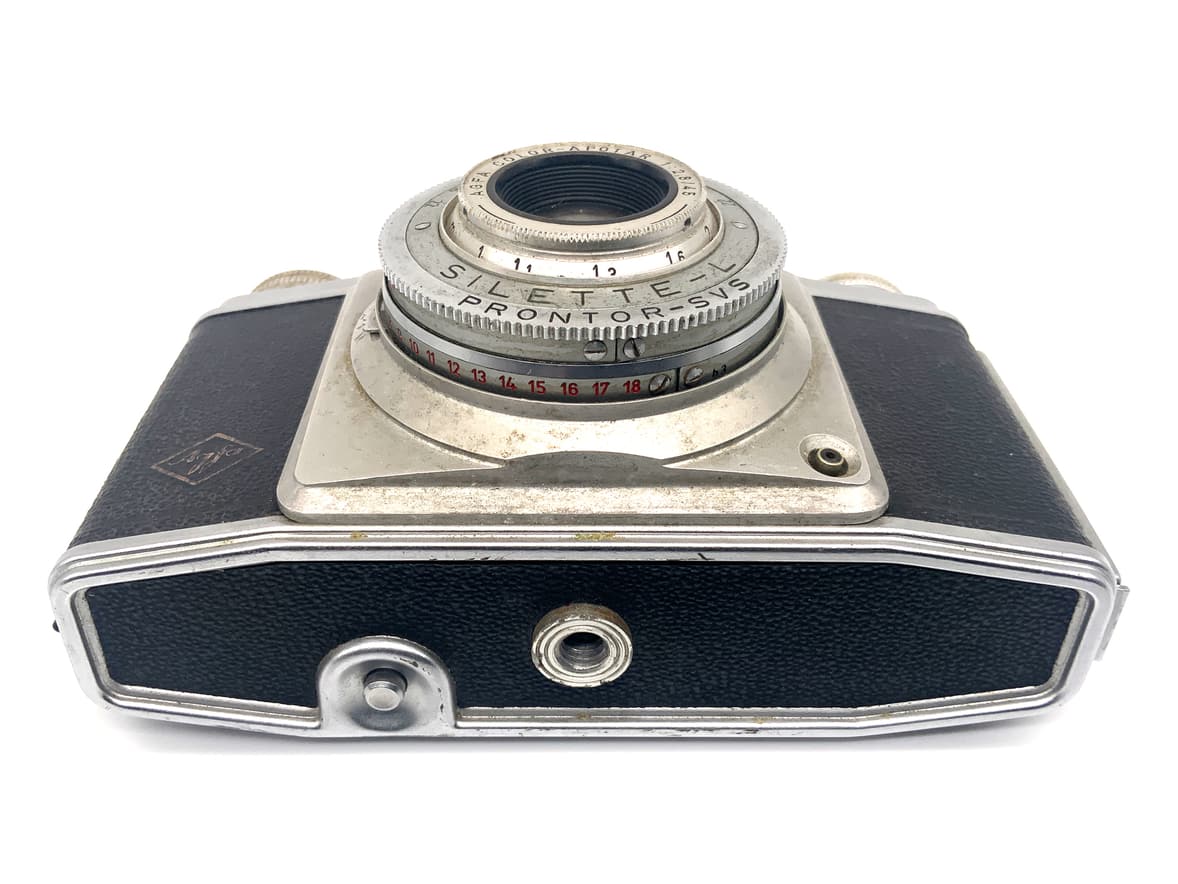 Agfa Silette-L Sucherkamera mit Color Apotar 45mm 1:2.8 Analogkamera