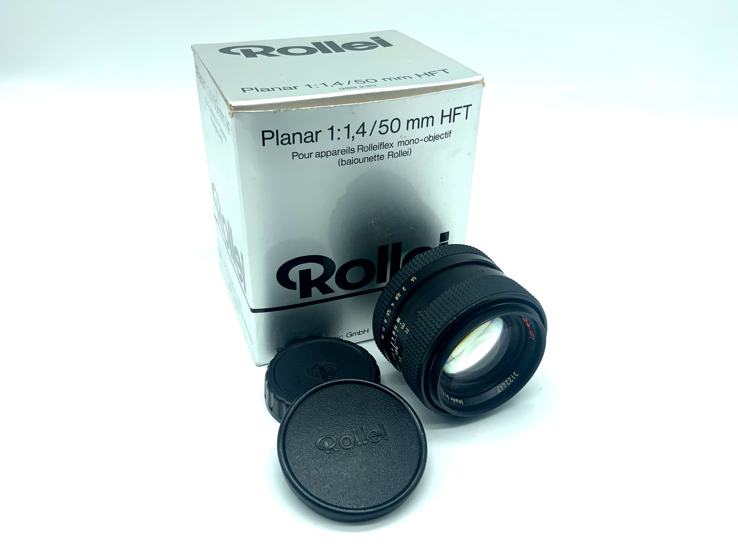 Rollei Planar HFT 50mm 1:1.4 Objektiv Festbrennweite (Rollei QBM)