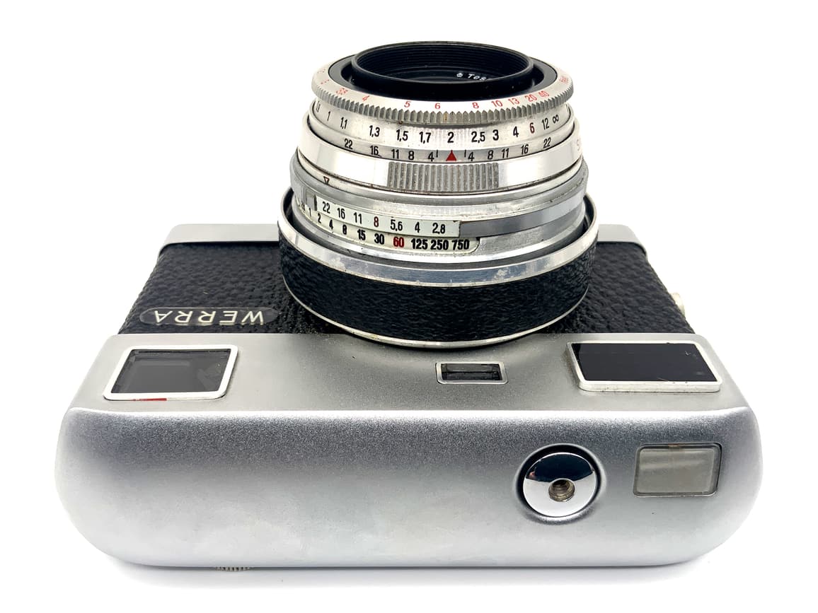 Carl Zeiss Werra Sucherkamera mit Q1 Tessar 50mm 1:2.8 Analogkamera