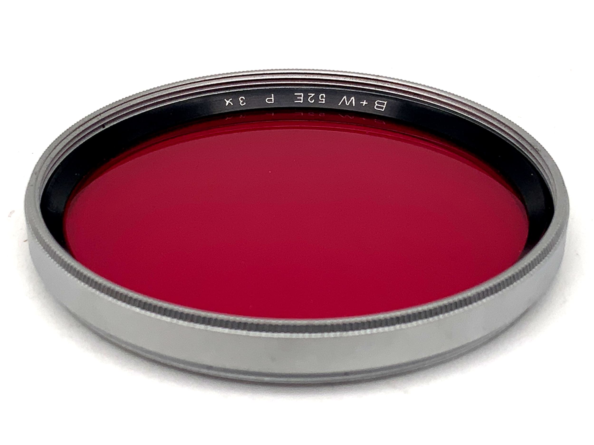 B+W Color Filter 52E P 3x Red Filter 52mm Circular Filter Thread