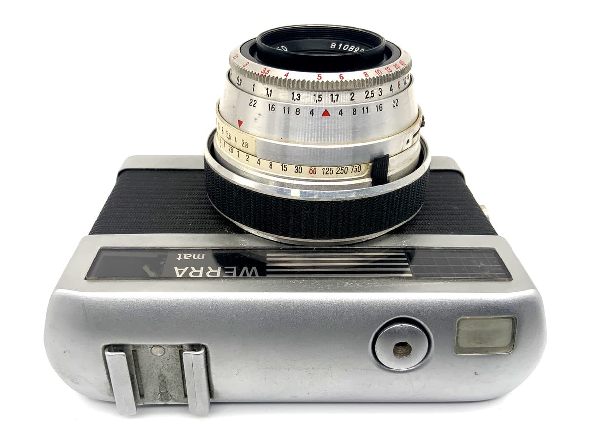 Carl Zeiss Werra mat Sucherkamera mit Tessar 50mm 1:2.8 Analogkamera
