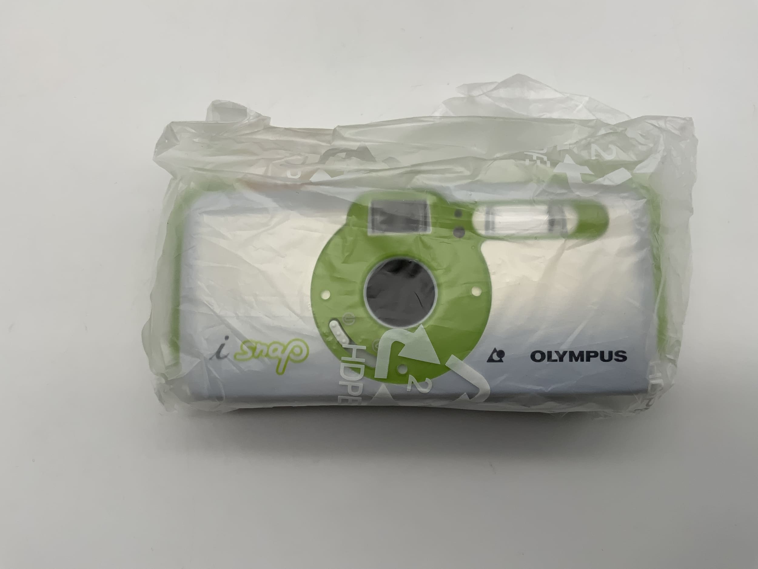 Appareil photo compact Olympus i snap Point&amp;Shoot APS vert, emballage d'origine sans batterie