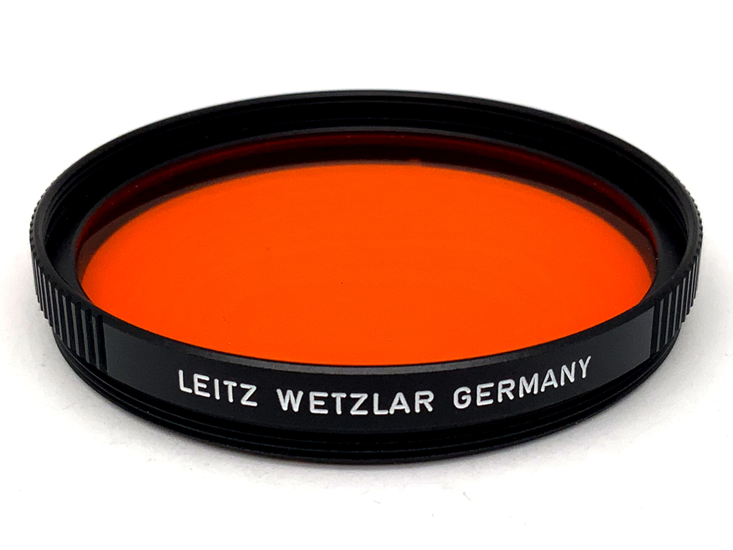 Filtre de couleur Leica Leitz ou filtre orange 13312, filetage circulaire de 55 mm