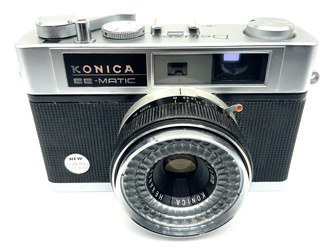 Konica EE-Matic Deluxe Messsucherkamera mit Hexanon 40mm 1:2.8 Analogkamera