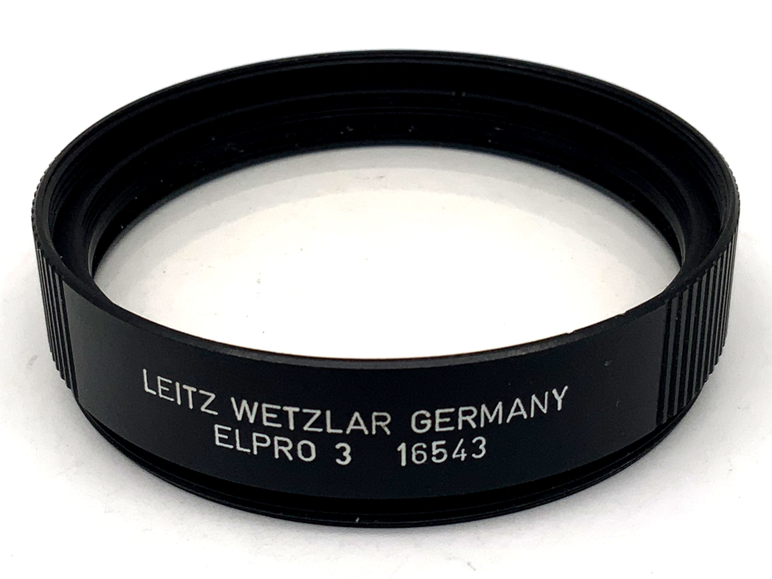 Leica Leitz Elpro 3 16543 Close-Up Filter 55mm Circular