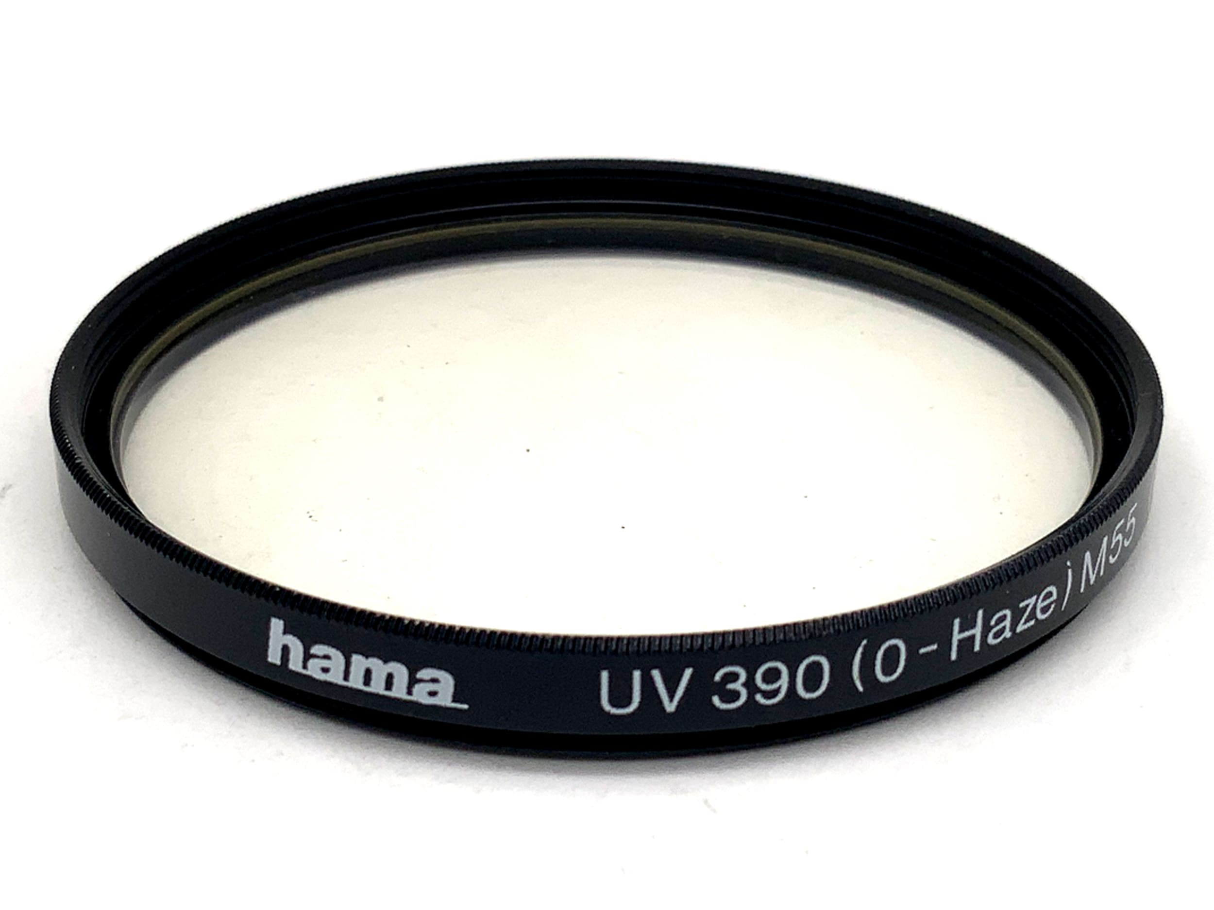 Filtre Hama UV 390 (0-Haze) M55 (VII) - Filetage circulaire de 55 mm