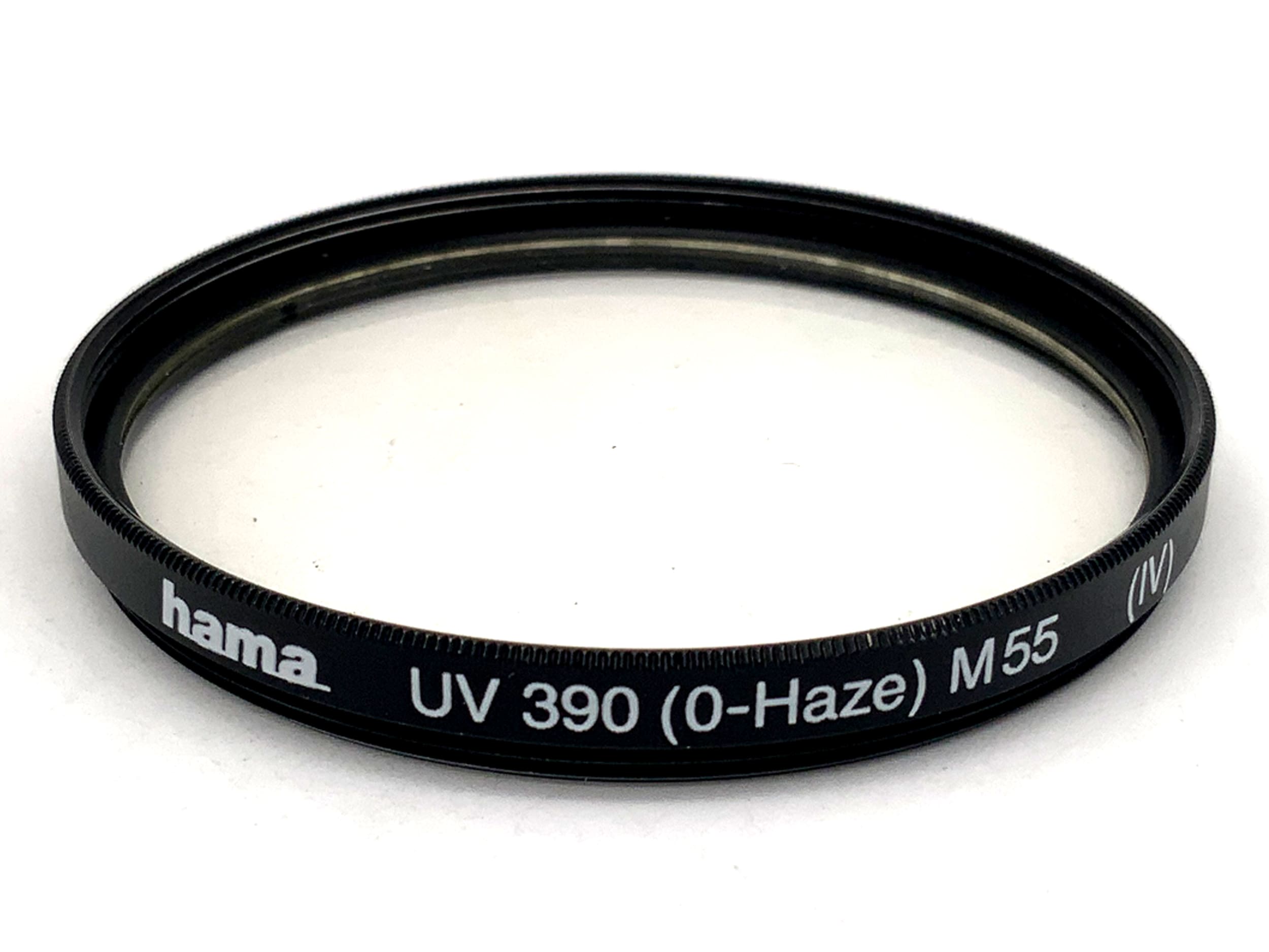 Hama UV 390 (0-Haze) M55 (IV) Filter 55mm Circular Filter Thread