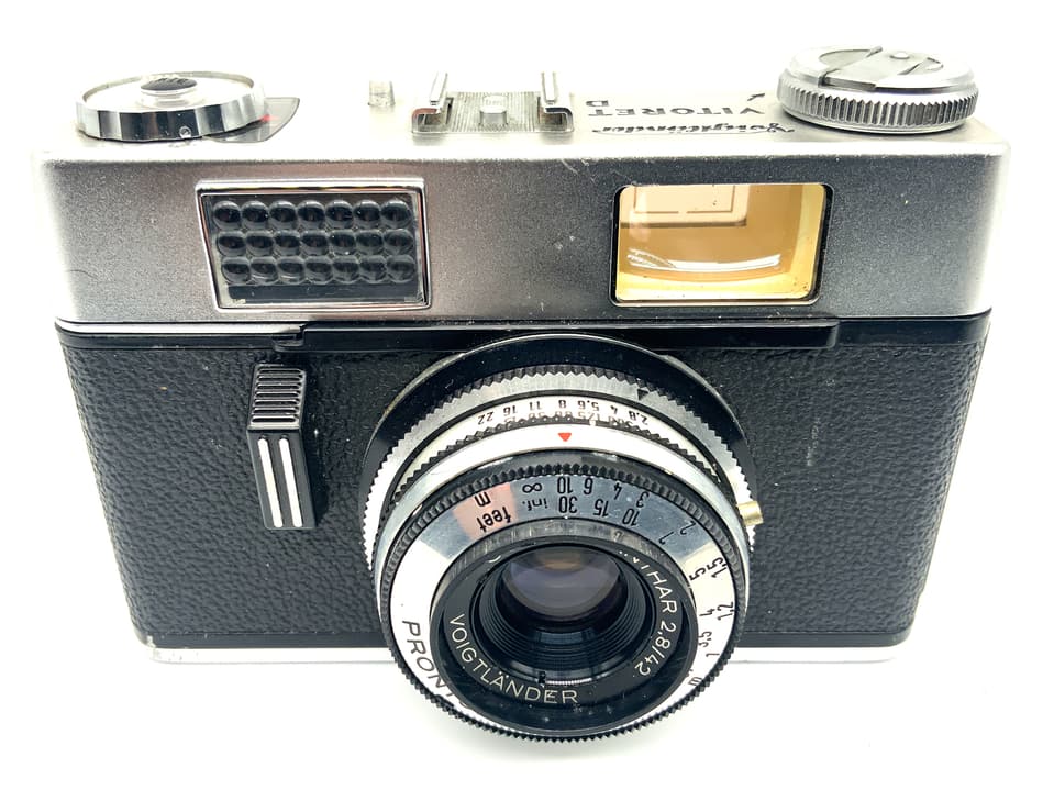 Voigtländer Vitoret D Sucherkamera mit Color Lanthar 42mm 1:2.8 Analogkamera