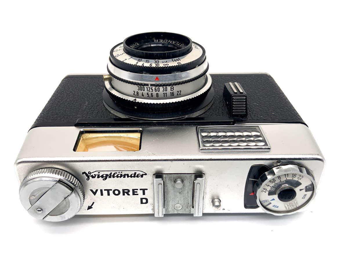 Voigtländer Vitoret D Sucherkamera mit Color Lanthar 42mm 1:2.8 Analogkamera