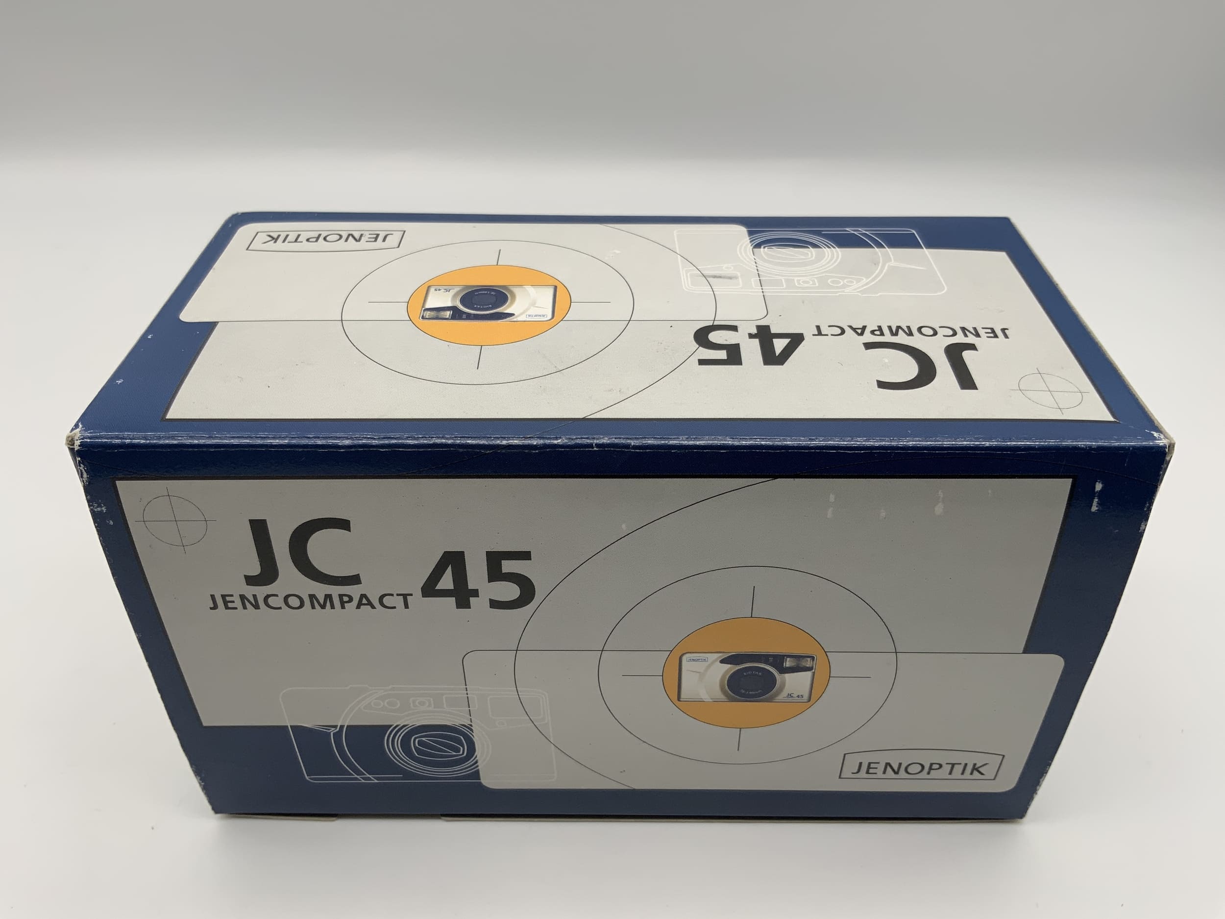 Appareil photo compact Jenoptik JC45 Point &amp; Shoot 35 mm Jenadvance, emballage d'origine sans batterie