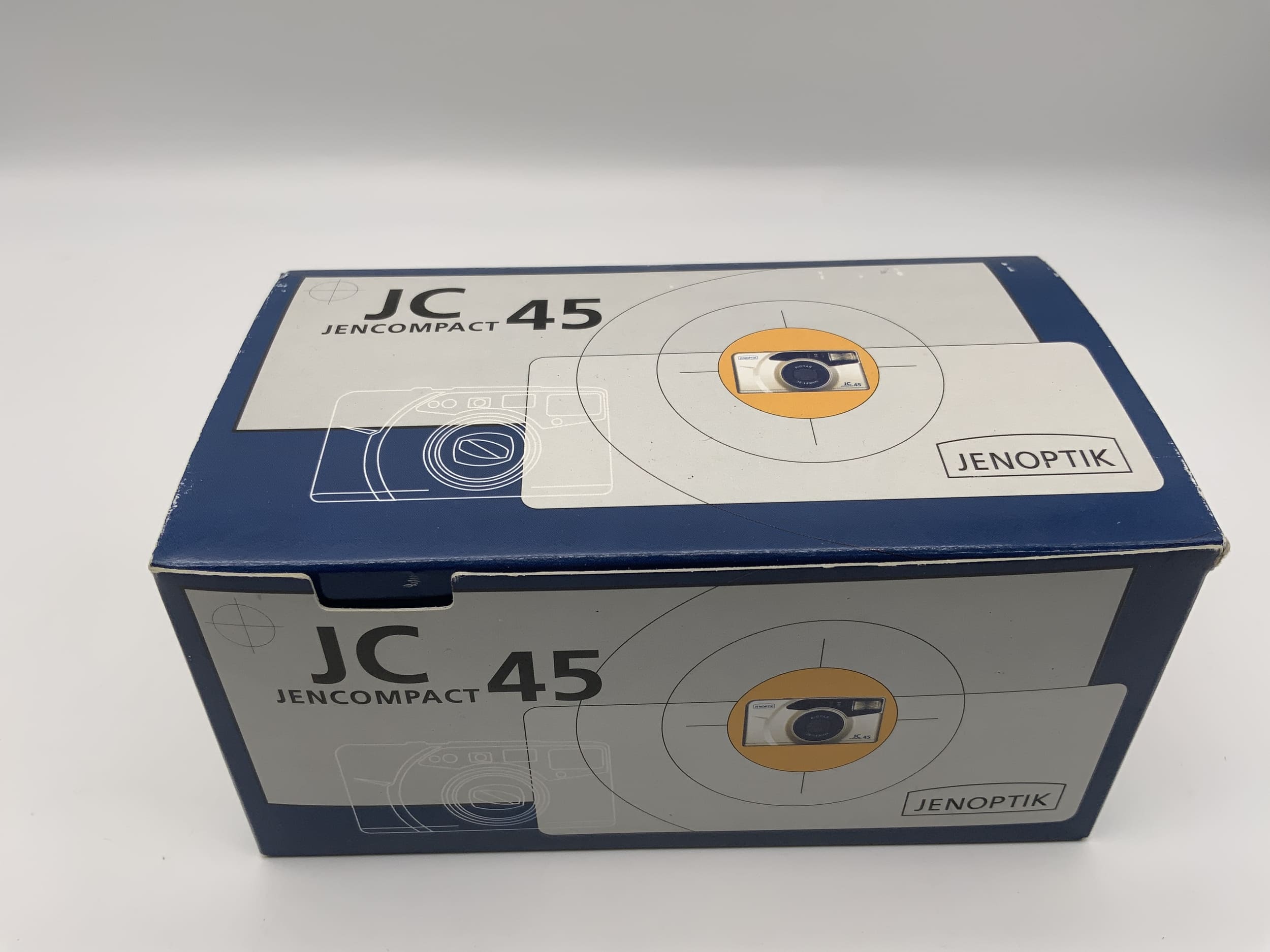 Appareil photo compact Jenoptik JC45 Point &amp; Shoot 35 mm Jenadvance, emballage d'origine sans batterie