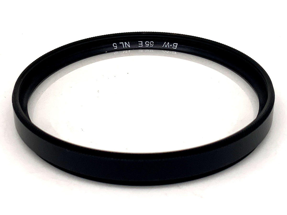 Objectif macro B+W 55E NL 5, filtre macro circulaire 55 mm