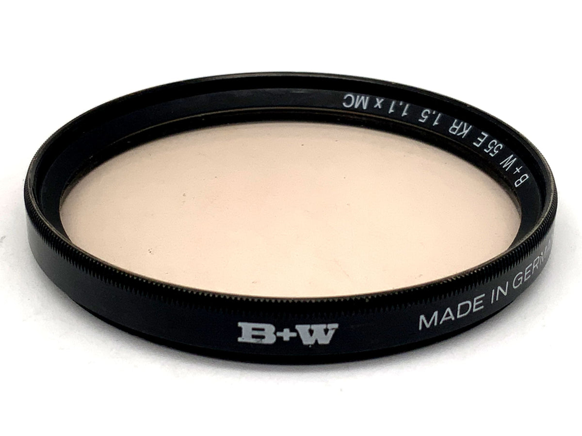 Filtre correcteur B+W 55E KR1.5 1.1xMC, filetage circulaire de 55 mm
