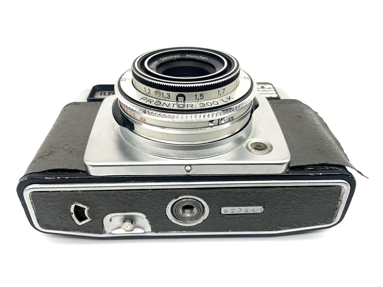 Ilford Sportsman Sucherkamera mit Steinheil München Cassar 45mm 1:2.8