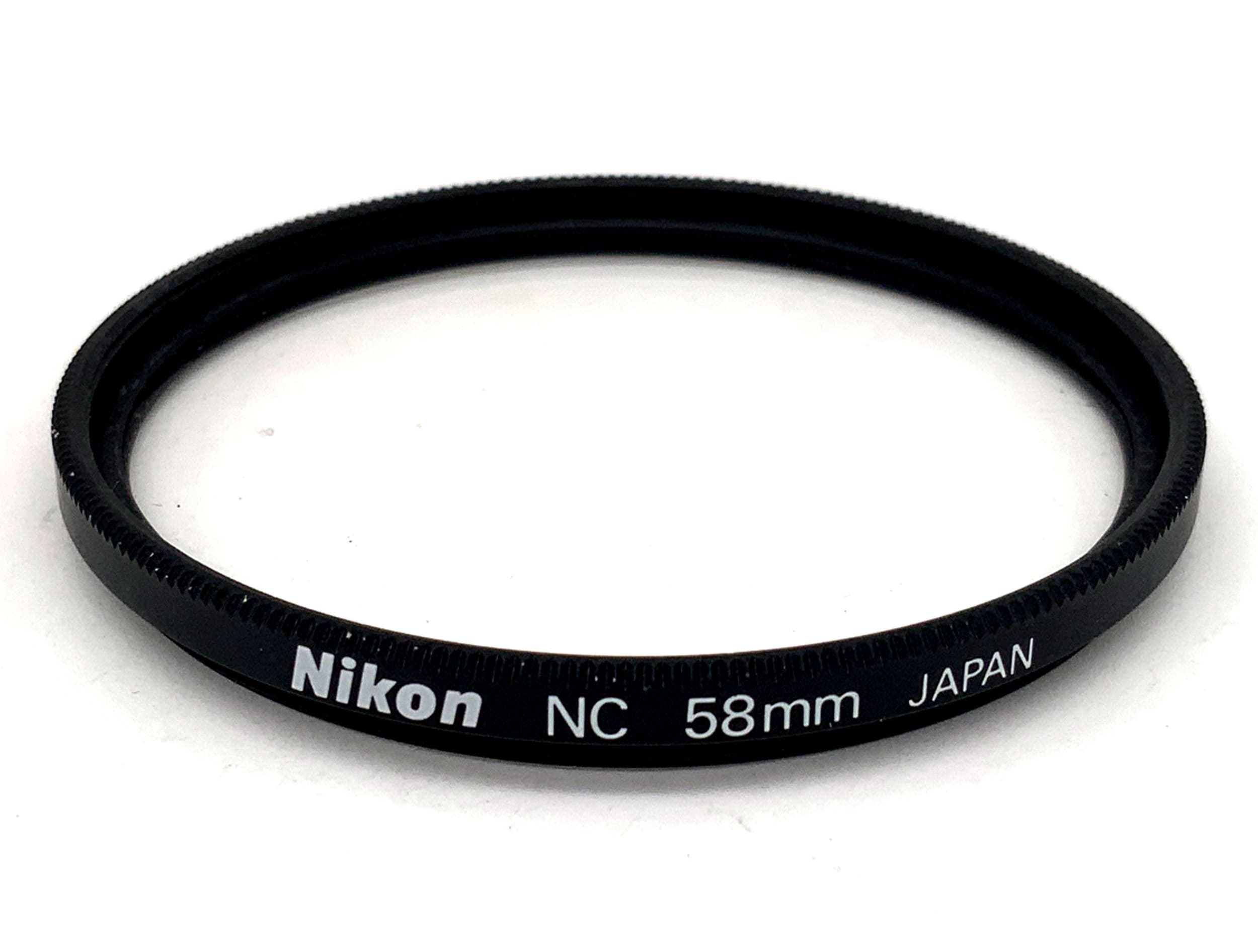 Nikon Neutral Color NC Filter 58mm Circular Filter Thread