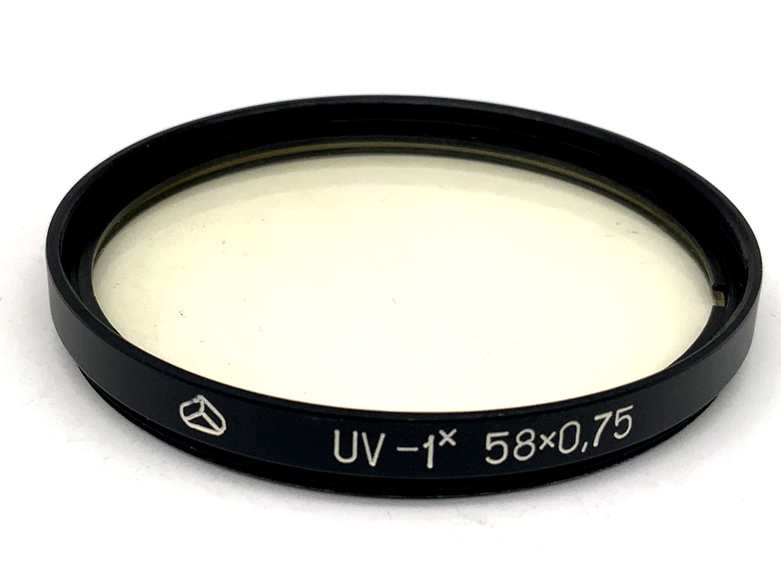 Zenit UV UV-1x 58x0.75 Filter 58mm Circular Filter Thread