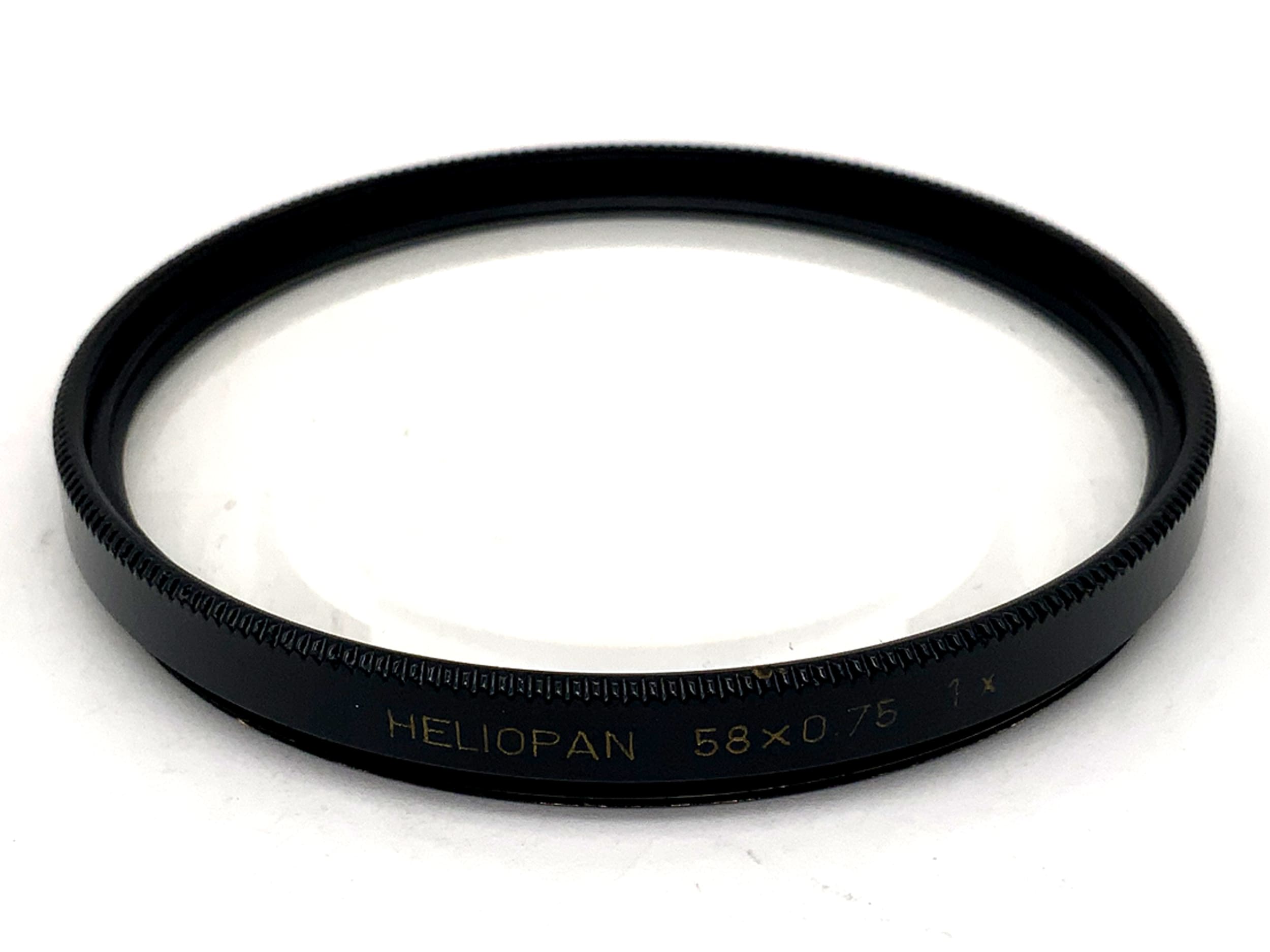 Heliopan Effect Filter Center 58x0.75 1x Filter 58mm Circular Filter Thread