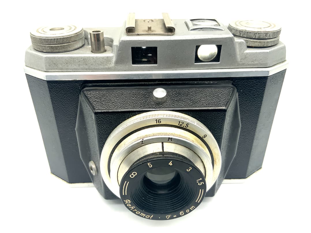 Rothlar Erka Gezi II Sucherkamera mit Rohromat 60 mm 1:5.6 Analogkamera